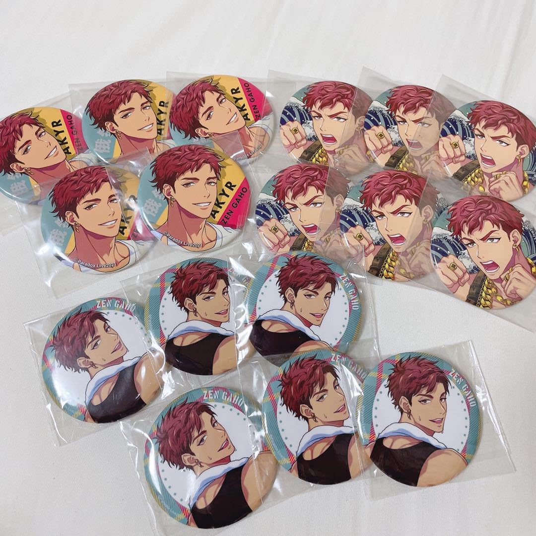 paradox Live パラライootd 缶バッジロクタ1Nm8缶バ