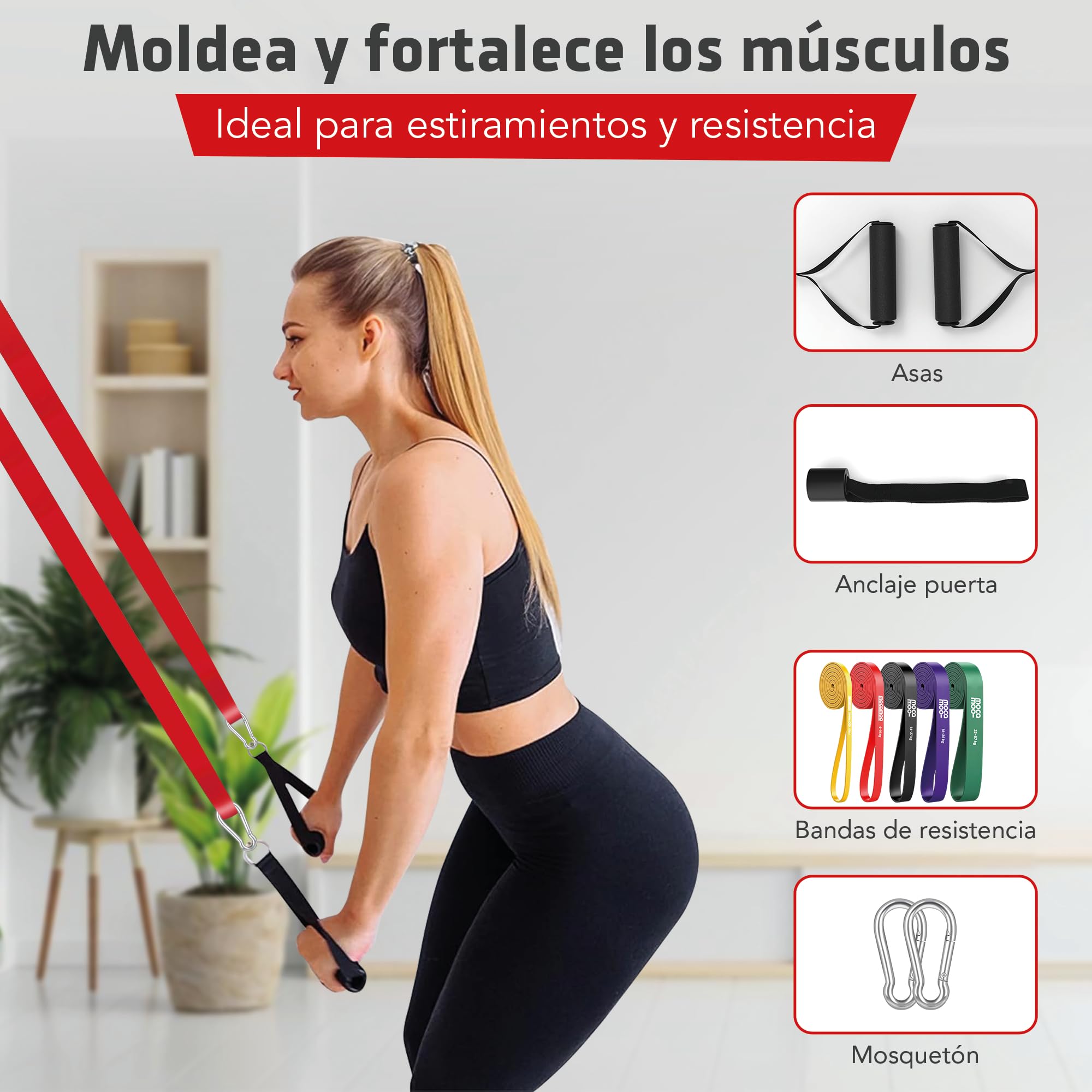 Bandas De Resistencia Para Entrenar Y Deslizadores De Núcleo Equipo De Gimnasio En Casa Equipo De Fitness Bandas Elasticas De Ejercicio Mini Para
