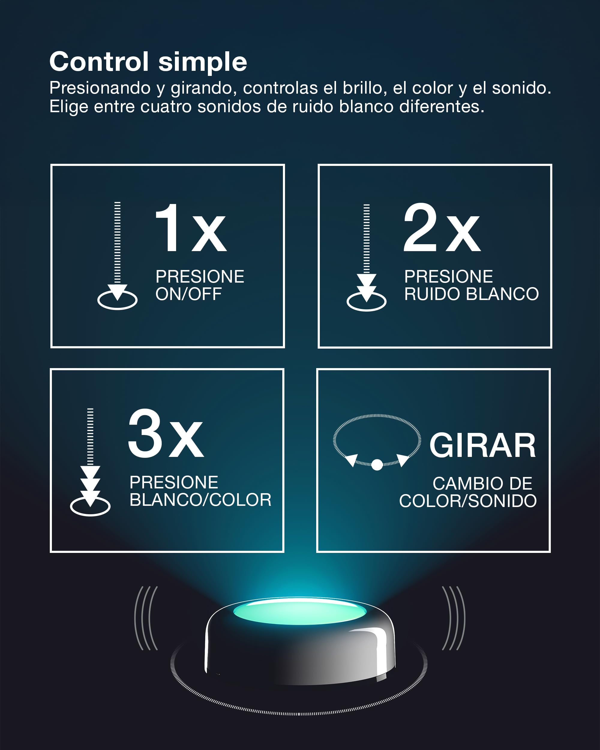 OSRAM SMART+ DOT-IT TWIST & SHAKE, luz nocturna móvil inteligente o luz para niños con 16 millones de colores RGB, controlable por presión y rotación o aplicación, magnética, paquete de 6