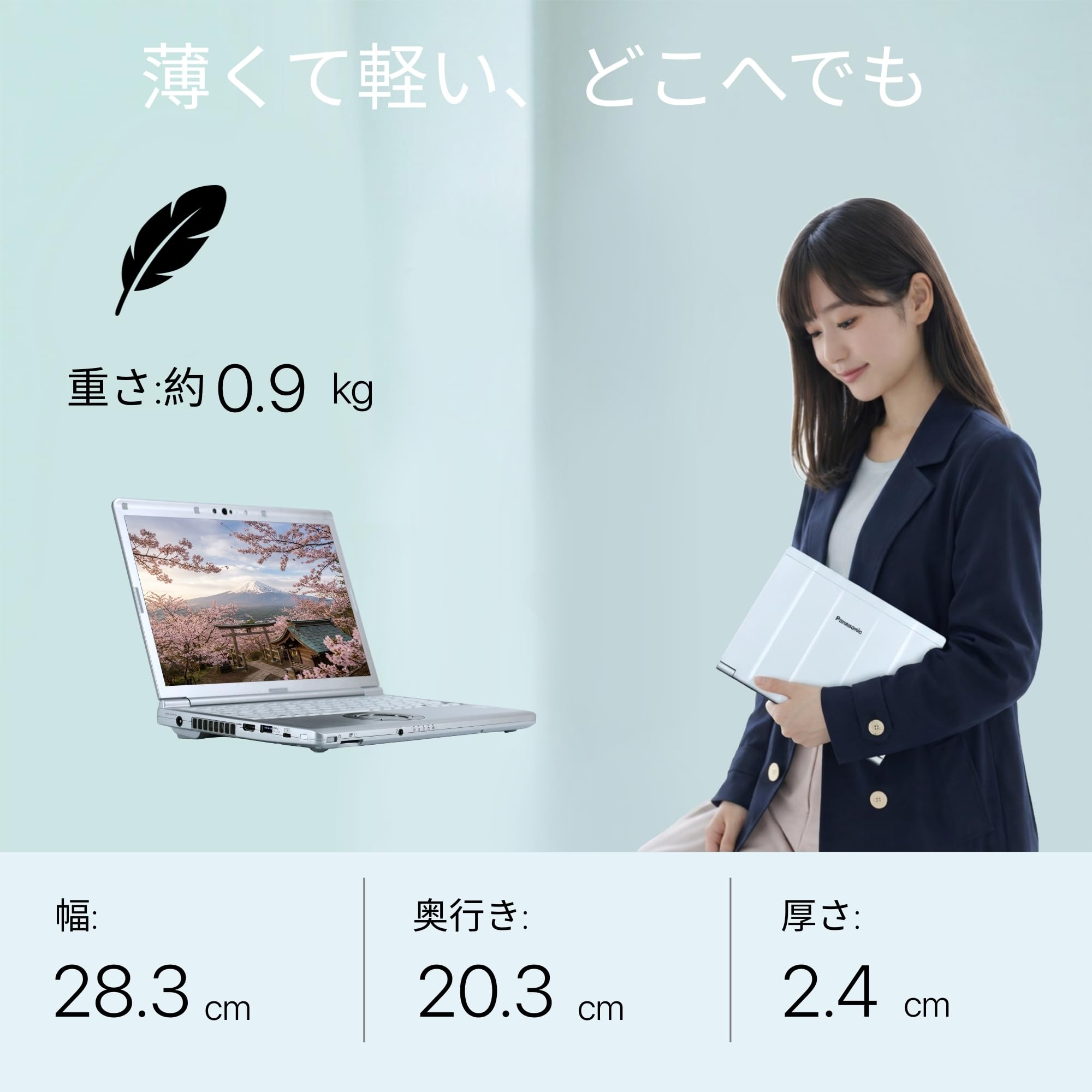 Amazon.co.jp: 【整備済み品】 Panasonic Let's Note CF-SV9, i5