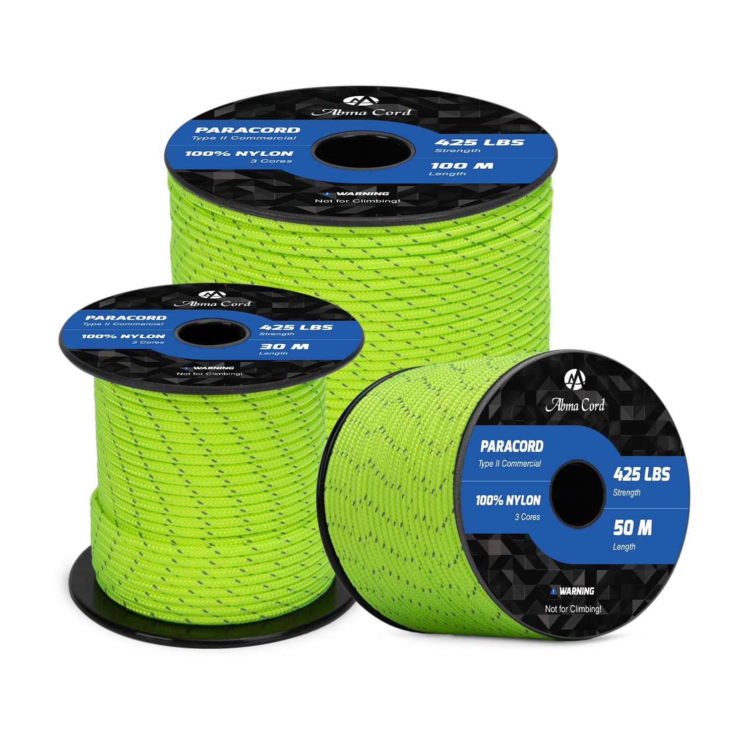 Paracord 3 mm 100 m nylonowa lina typu II linka spadochronowa - maks. 192 kg - letni wschód słońca