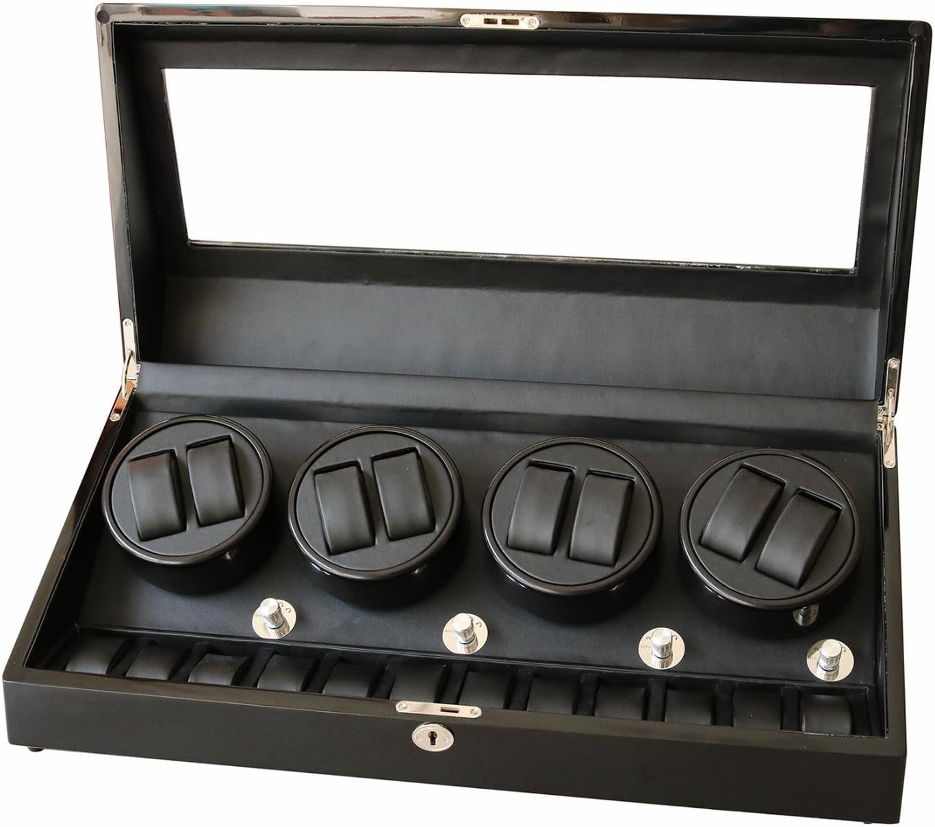 8 + 12 High-end self-winding box mechanical watch rotating box on the watch box display box 60 * 26 * 25 cm, 002
