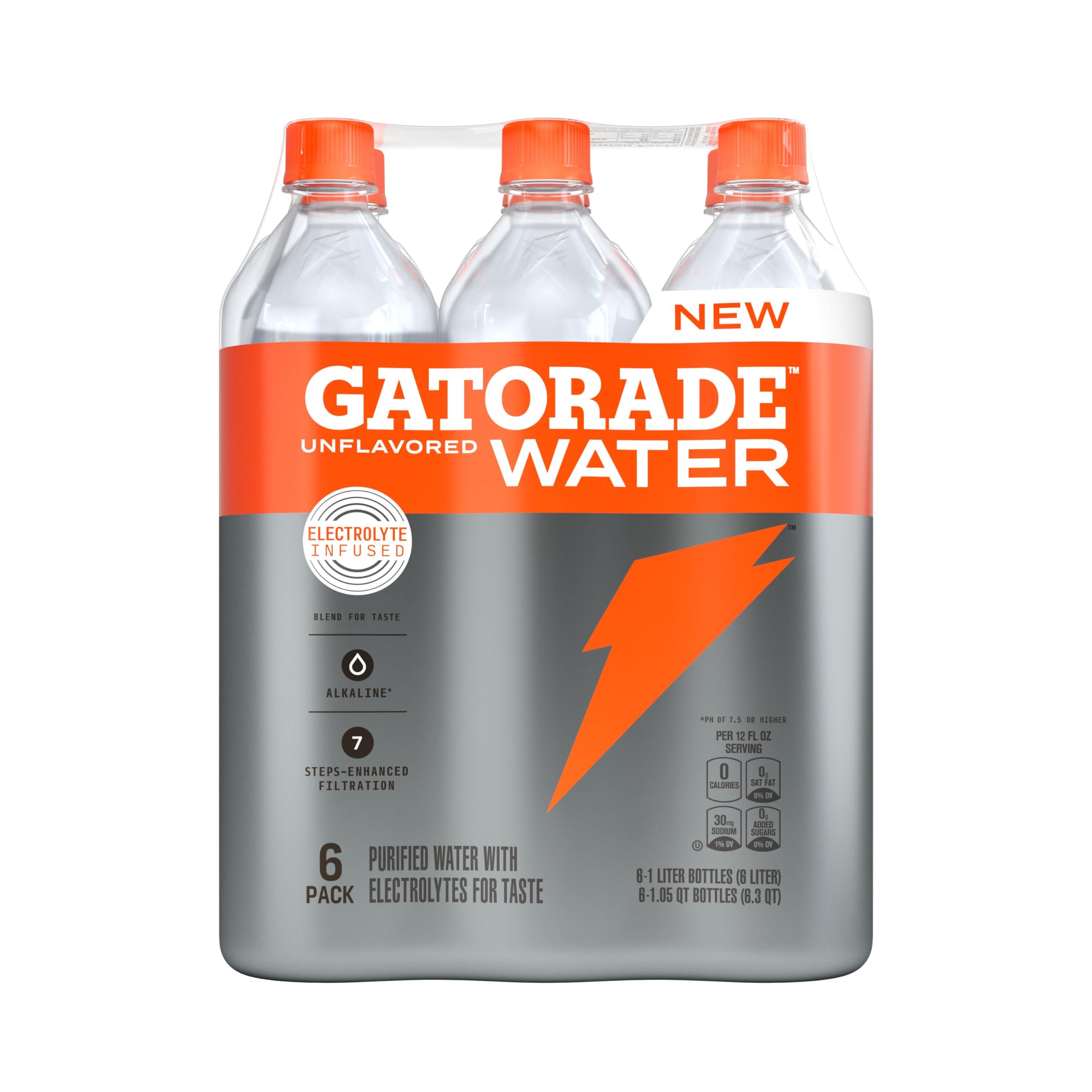 GatoradeG Water Base Water 1L 6pk