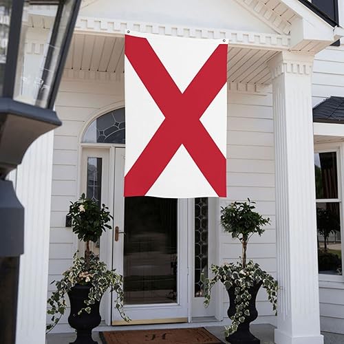 Miniatura 9 de Bandera de Mapa de Irlanda del Norte, bandera de San Patricio Saltire de 3 x 5 pies, poliéster duradero de doble cara, divertida pancarta decorativa