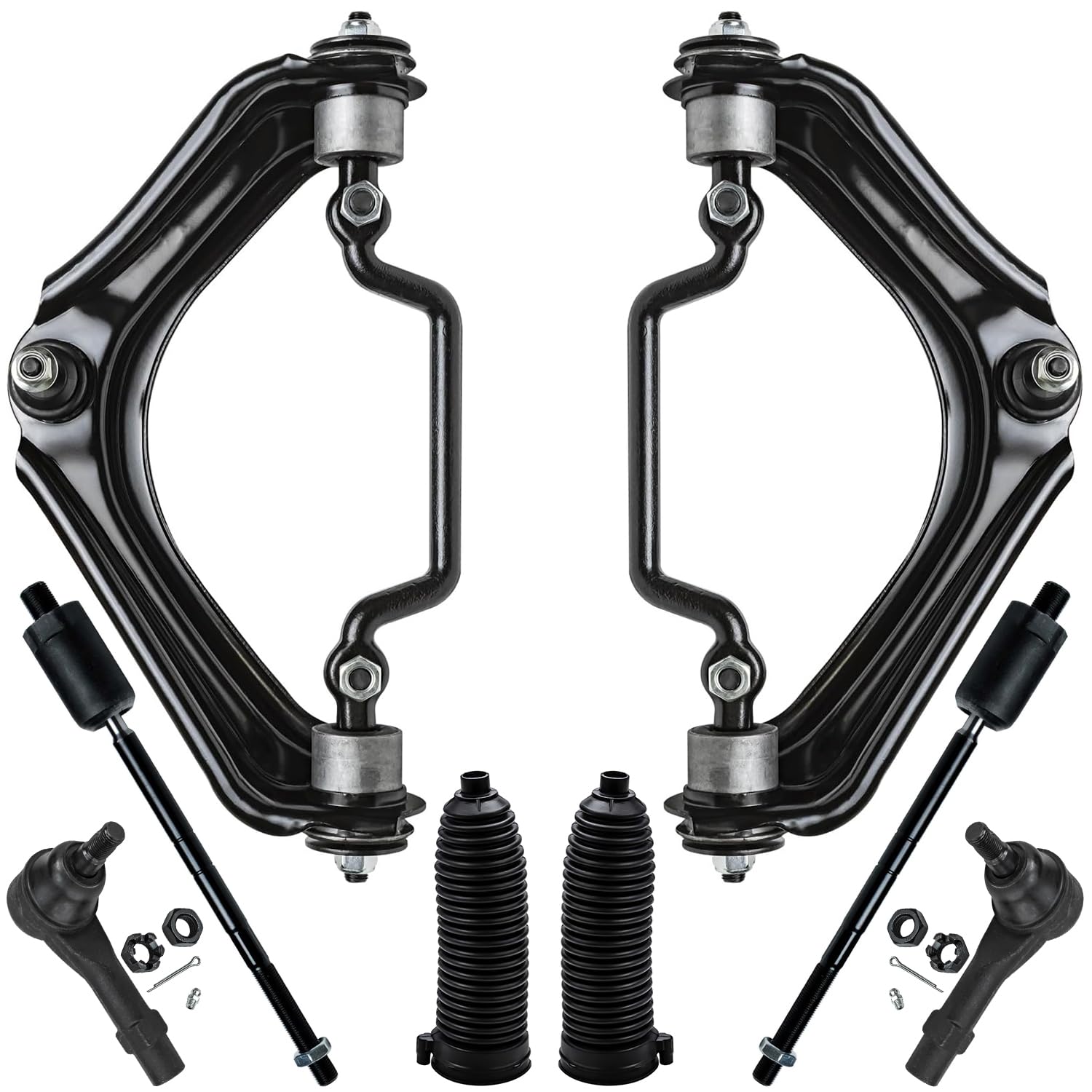 Detroit Axle - 8pc Front End Suspension Kit for 2002 2003