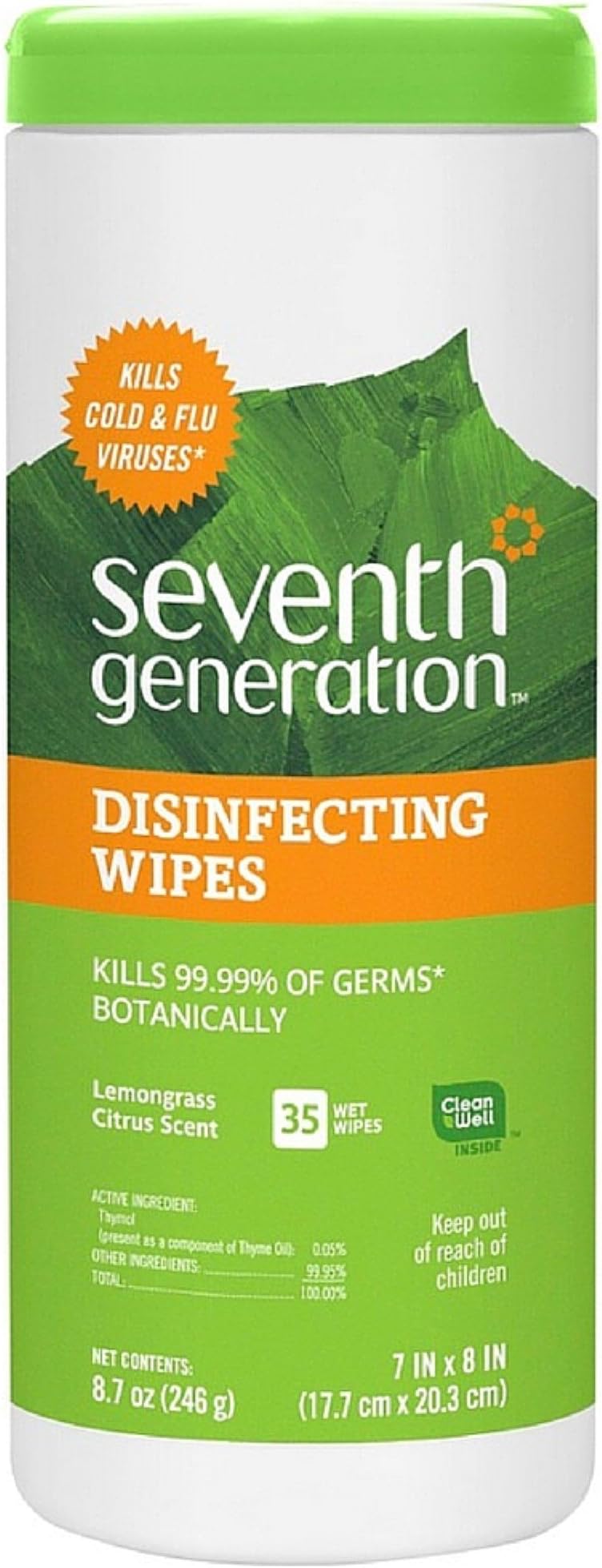 Disinfecting Multi-Surface Wipes 35 ea (Pack of 11)
