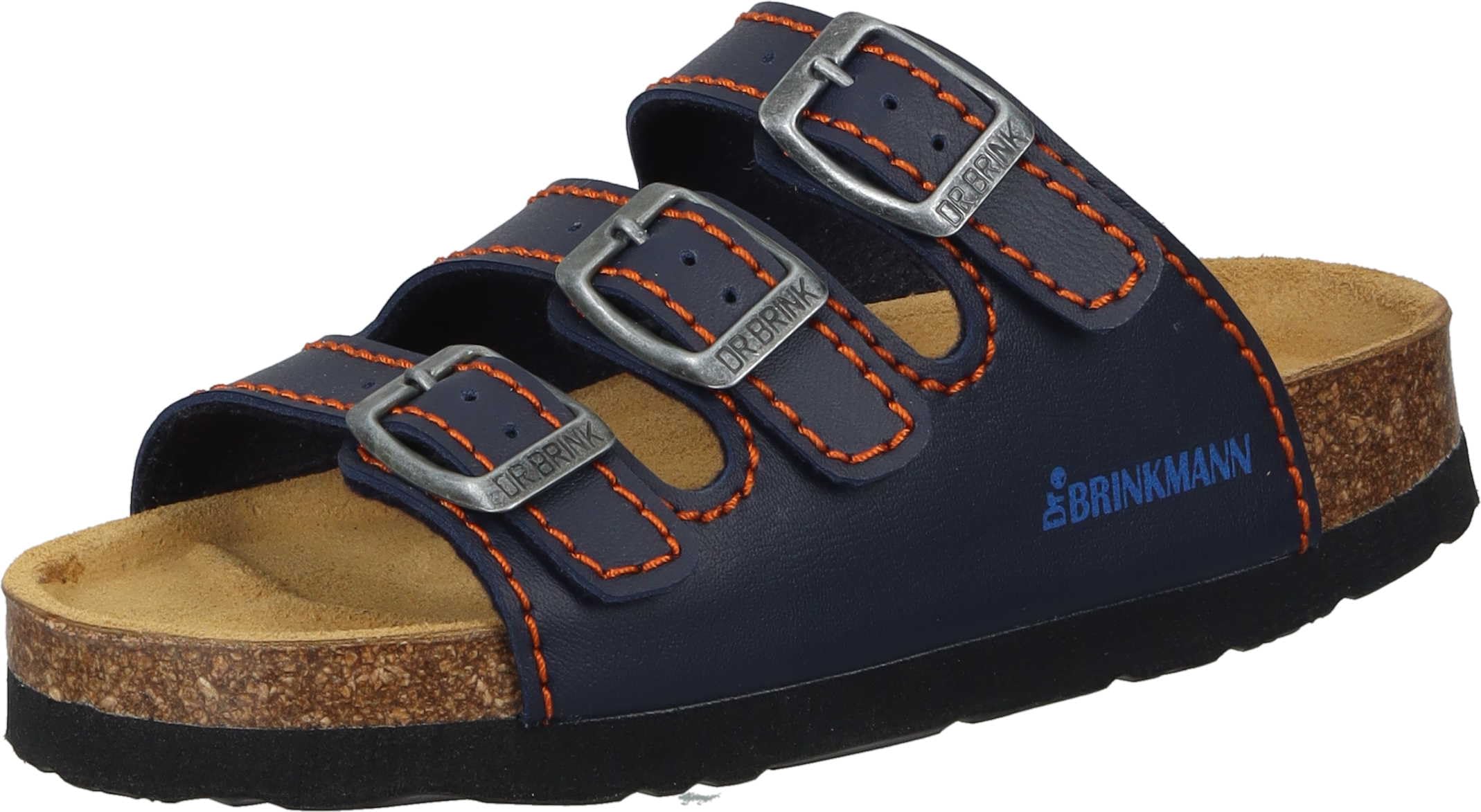 Dr. Brinkmann Unisex - Child 505111 Mules Blue Blau (Ozean/Orange) Size: 30 EU (12 Kinder UK)