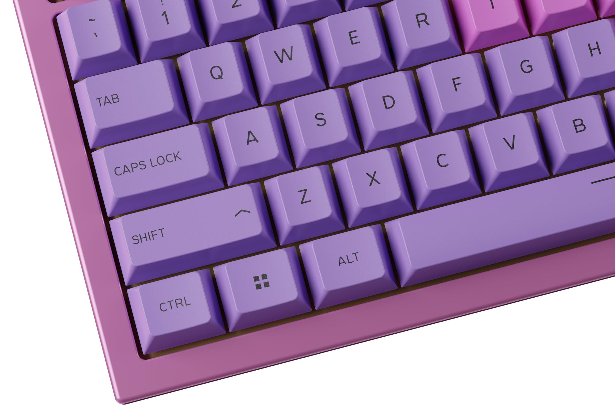 Glorious Gaming 115x GPBT Keycaps - Cherry Profile, Super Durable PBT Plastic, Eye Catching Aesthetics, Superior Sound, Original Typeface… – Ansicht 4