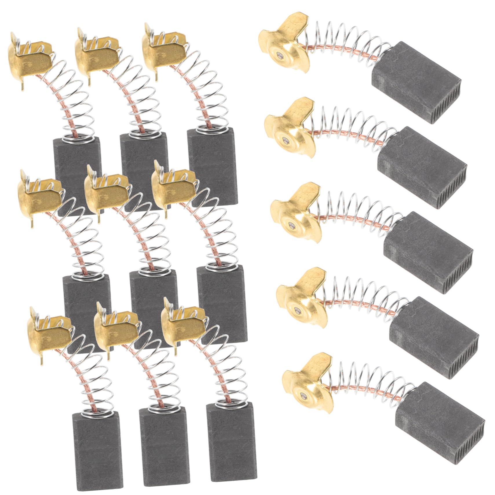 Angoily 5 Set Accessori Per Utensili Elettrici Spazzole Di Carbone Di Ricambio Spazzole Del Motore Elettrico Di Riparazione Dell'utensile Elettrico Pompa Metallo 20 Pezzi * 5