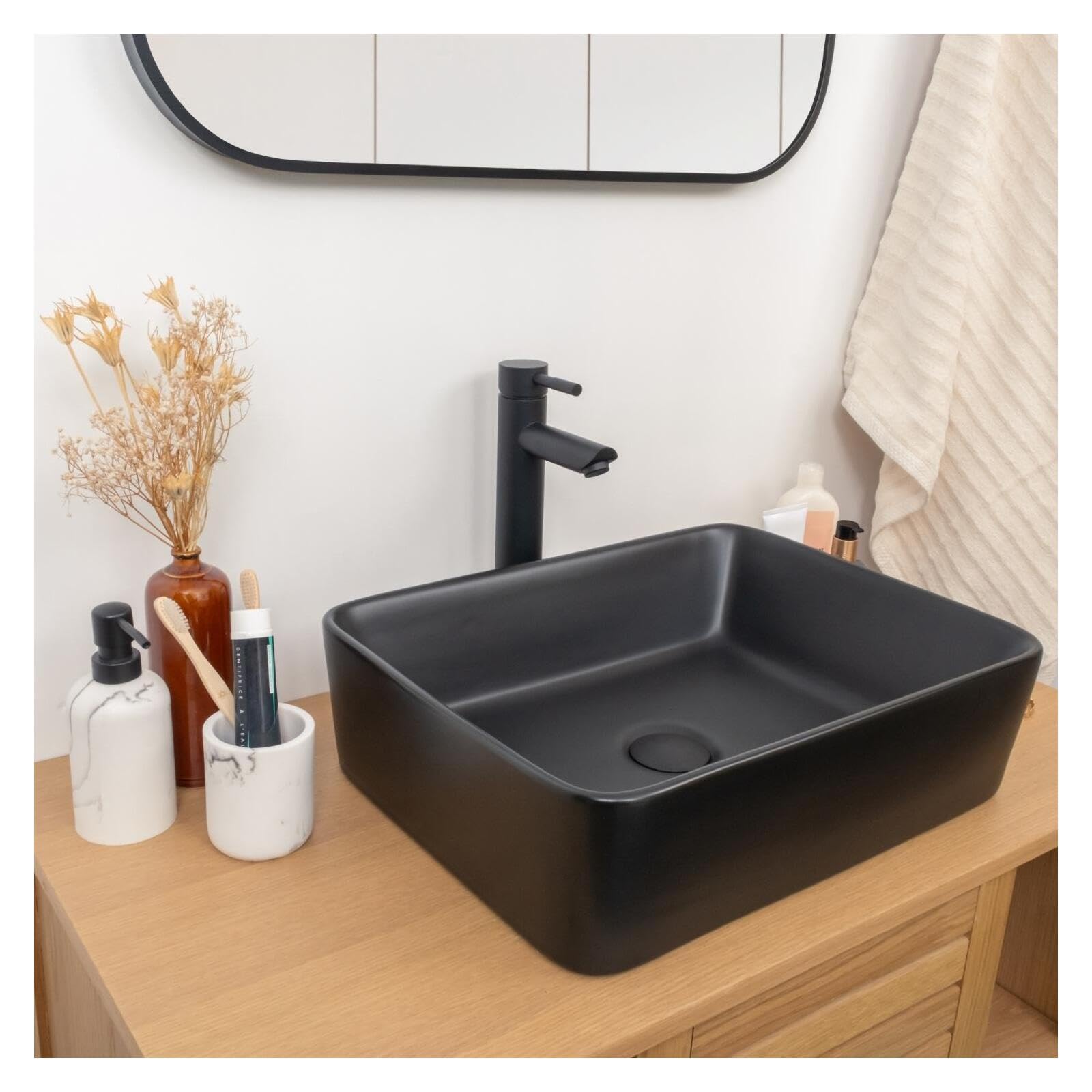 MOB-IN - Lavabo rectangular (48 x 37 cm)