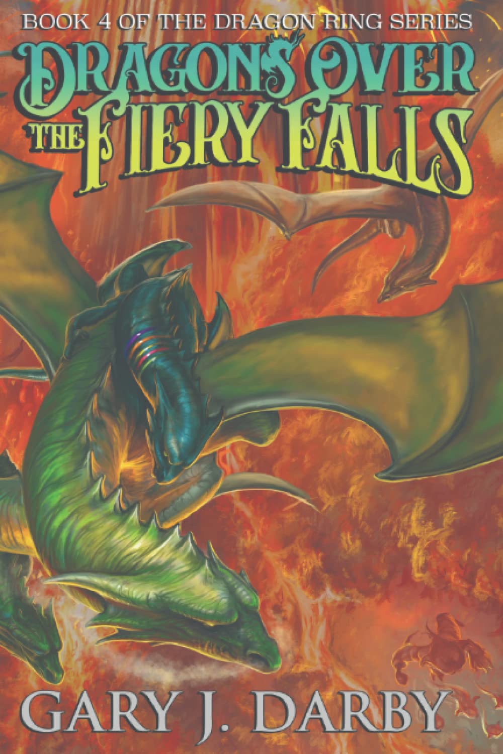 Cover of Dragons Over the Fiery Falls
