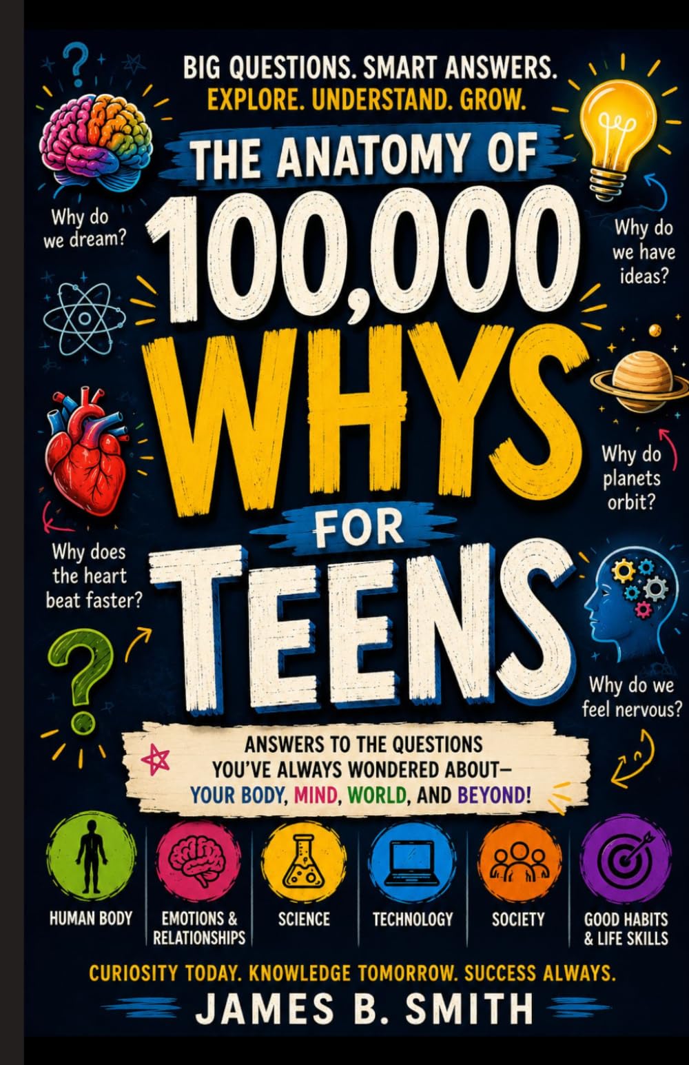 THE ANATOMY OF WHY (100,000 WHYS FOR TEENS): Big Questions, Smart Answers, Endless Curiosity