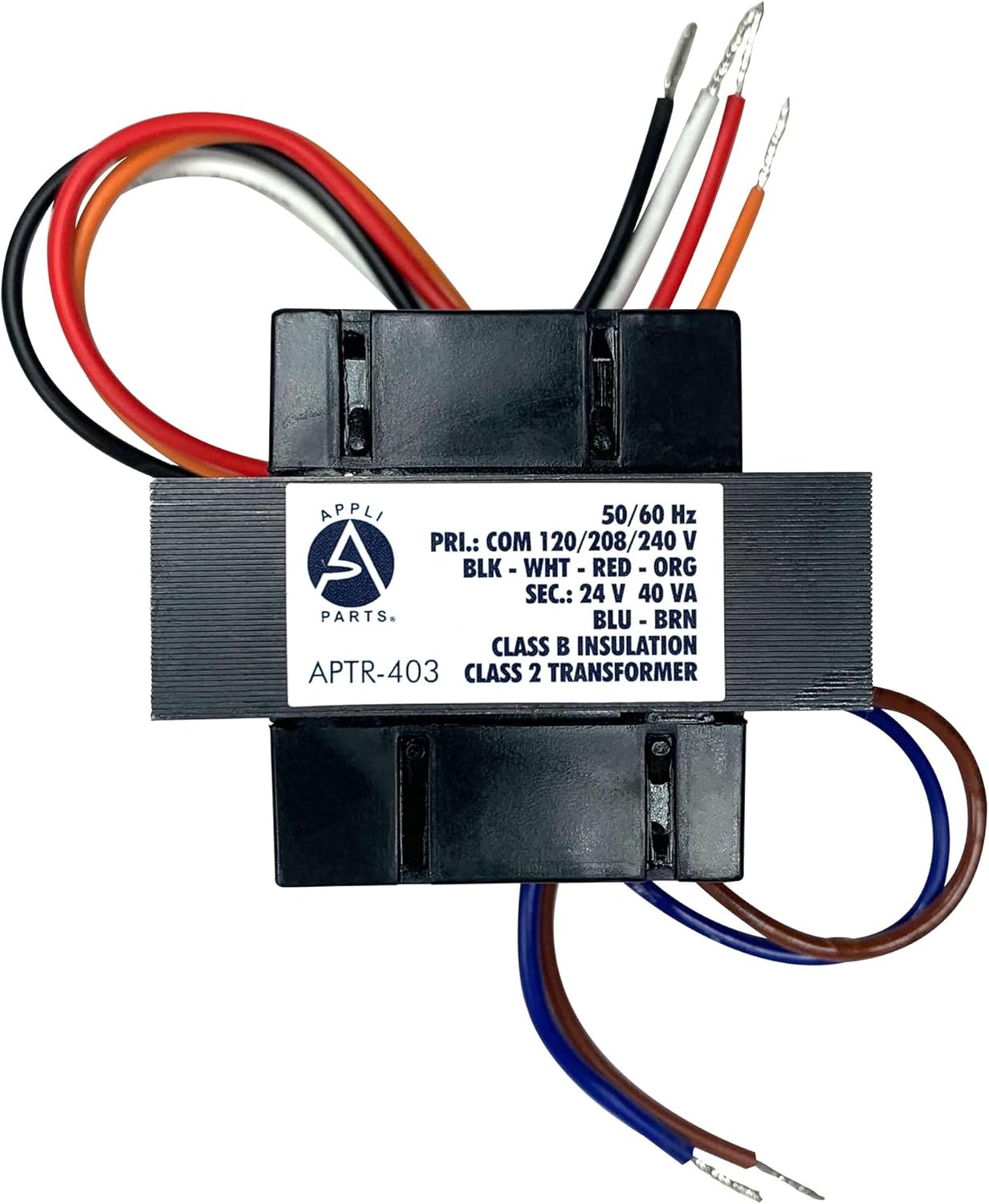 Amazon Com Appli Parts Transformer 40va 1 8 240 X 24v f Foot Mount Aptr 403 Home Improvement