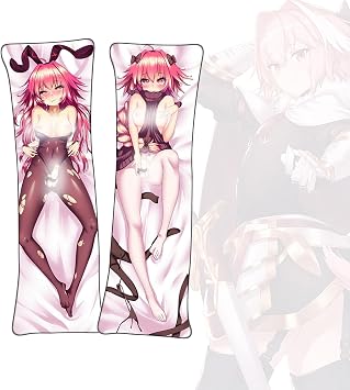Dakimakura Astolfo Body Pillowcase Double-Sided Printed Full Color Anime Dakimakura Cover Uncensored Dakimakura