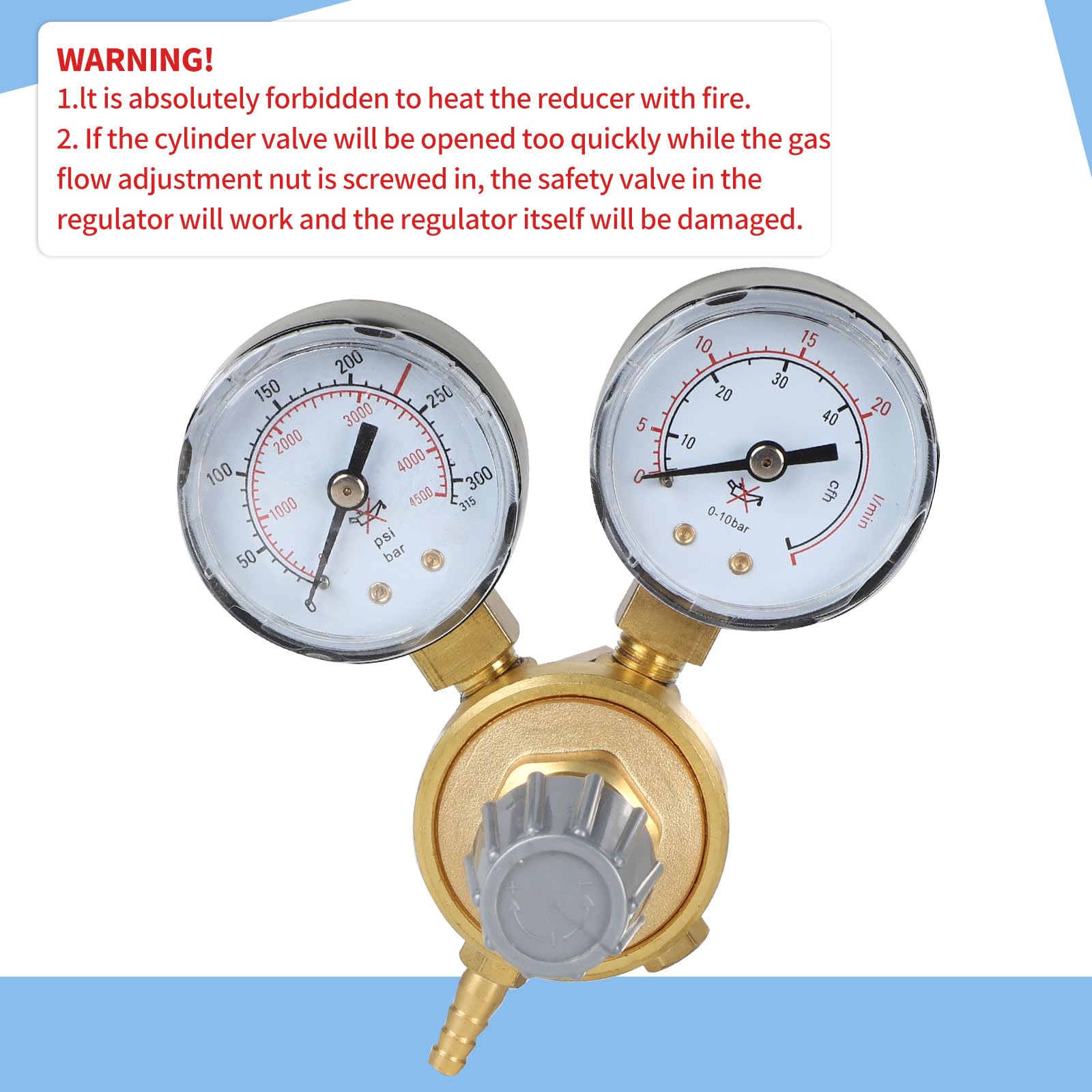 Régulateur De Pression Pour Gaz De Protection Argon/CO2 Pour