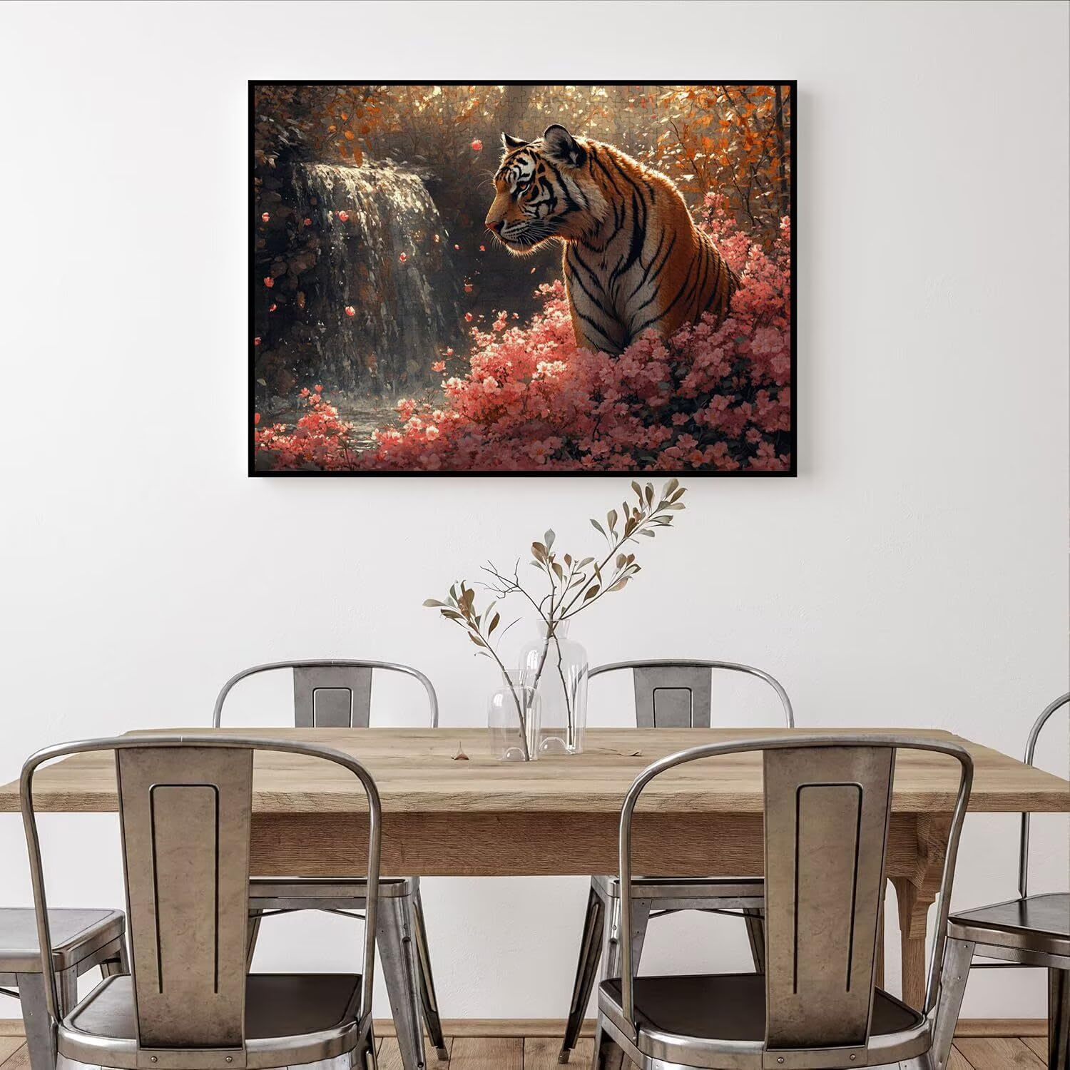 Puzzle 4000 Pezzi Cascate Puzzle Classici per Gioco Familiare, n-687