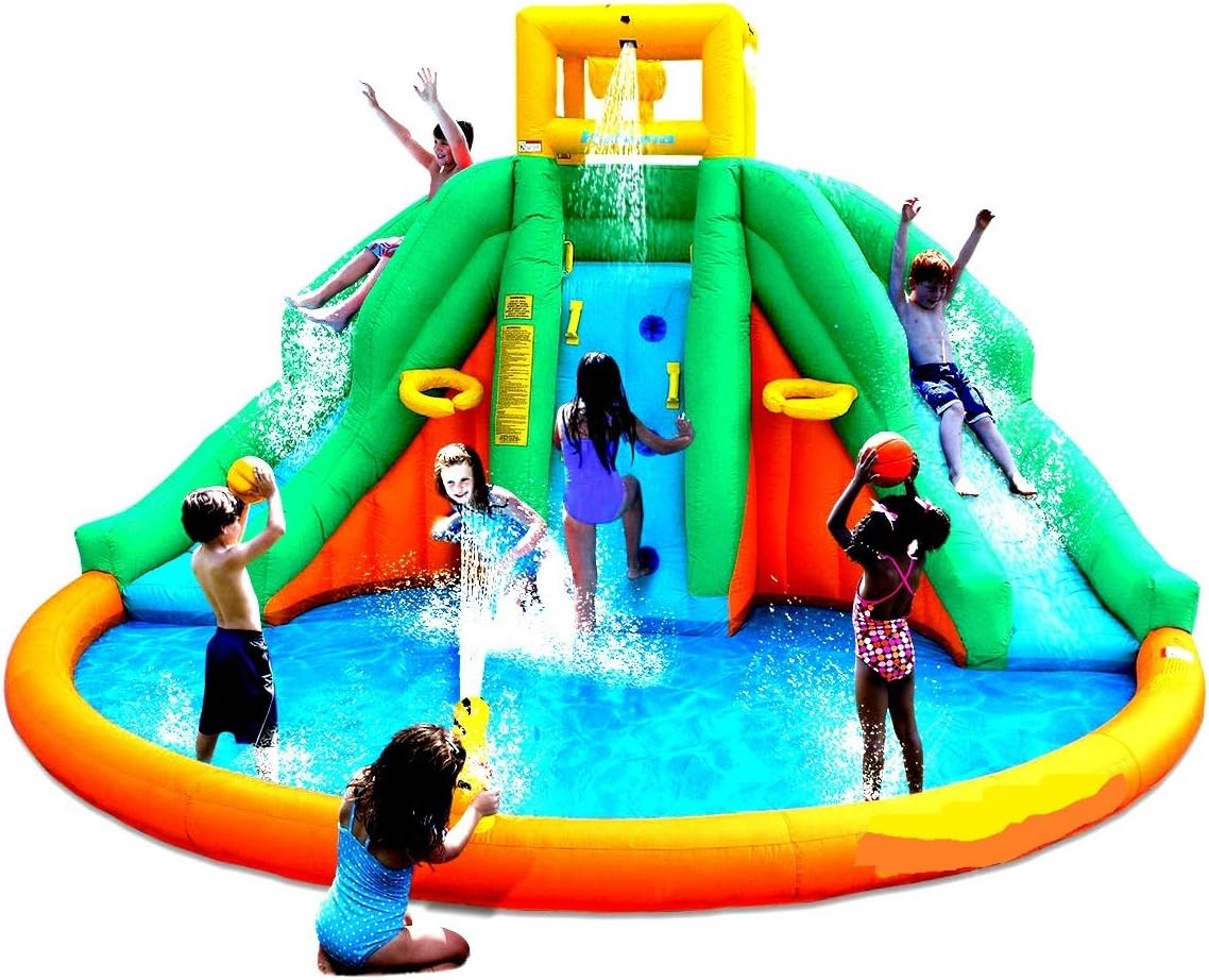 Inflatable Twin Peaks Bouncer Swimming Pool for Kids Zambia Ubuy