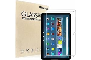 2-Pack Glass Screen Protector for Amazon Fire Max 11 Tablet (2023 Released),...