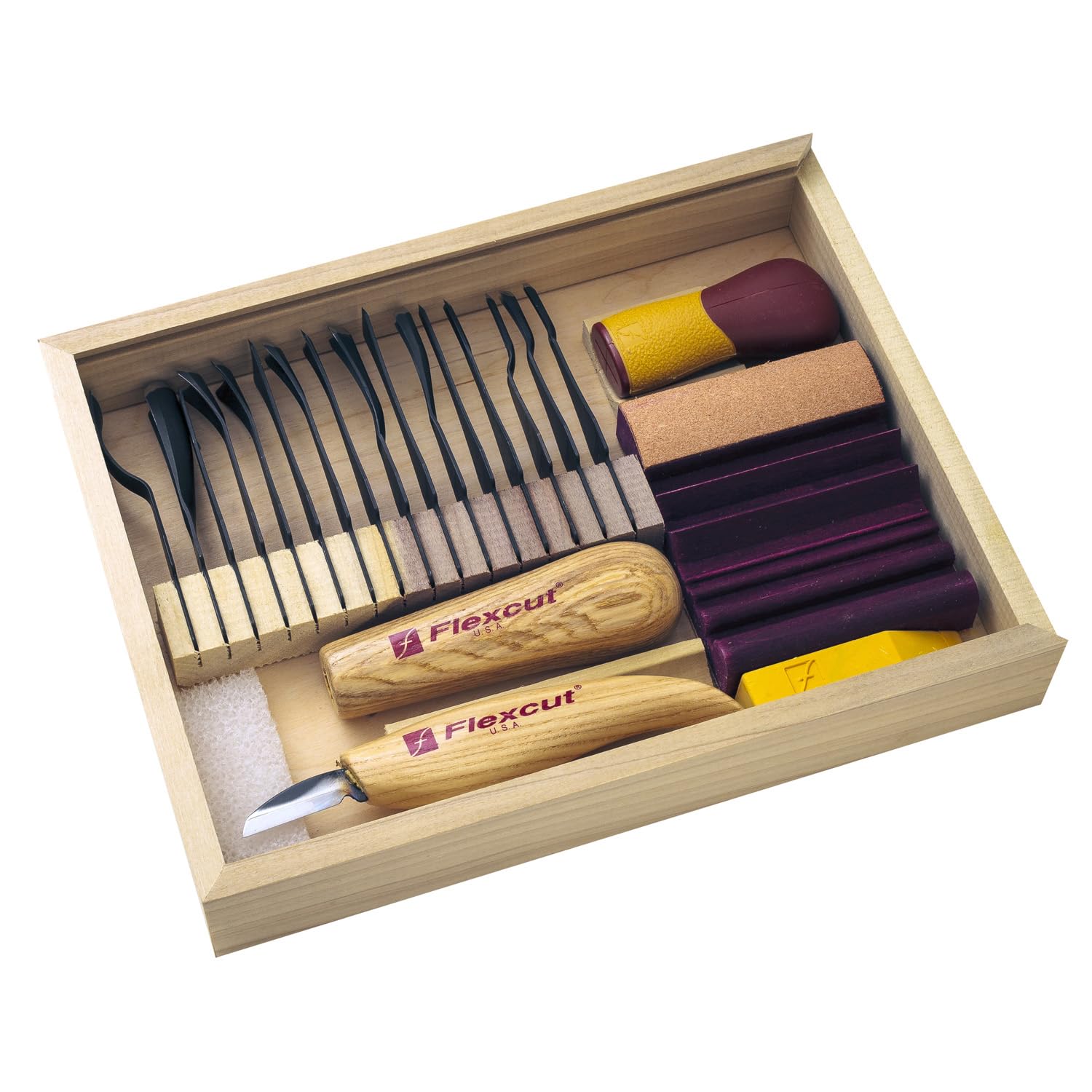 Flexcut FLEXSK108 Cuchillo,Unisex - Adulto, Dorado, un tamaño