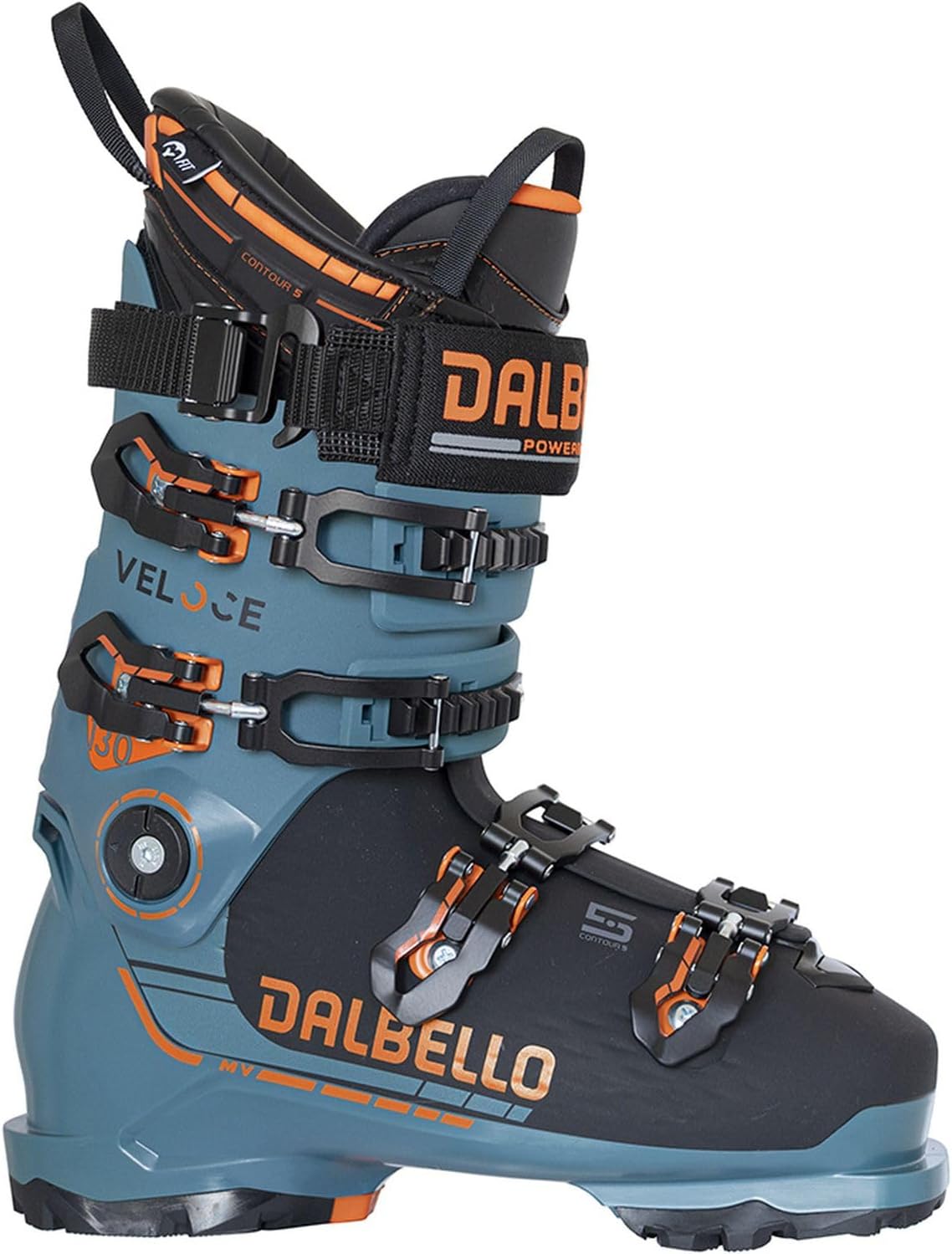 dalbello - Men's Veloce 130 Mv North Grey Ski Boots - Men - Size 39.5 - Blue