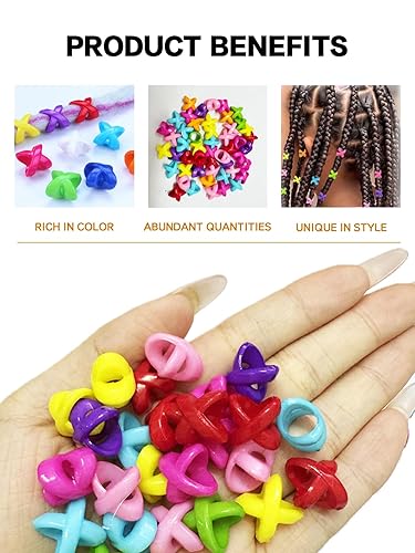 Miniatura 10 de CYHYII - 20 accesorios para el cabello con mini flores coloridas, antideslizantes, clips, pasadores con caja para niñas, niños pequeños, adolescentes