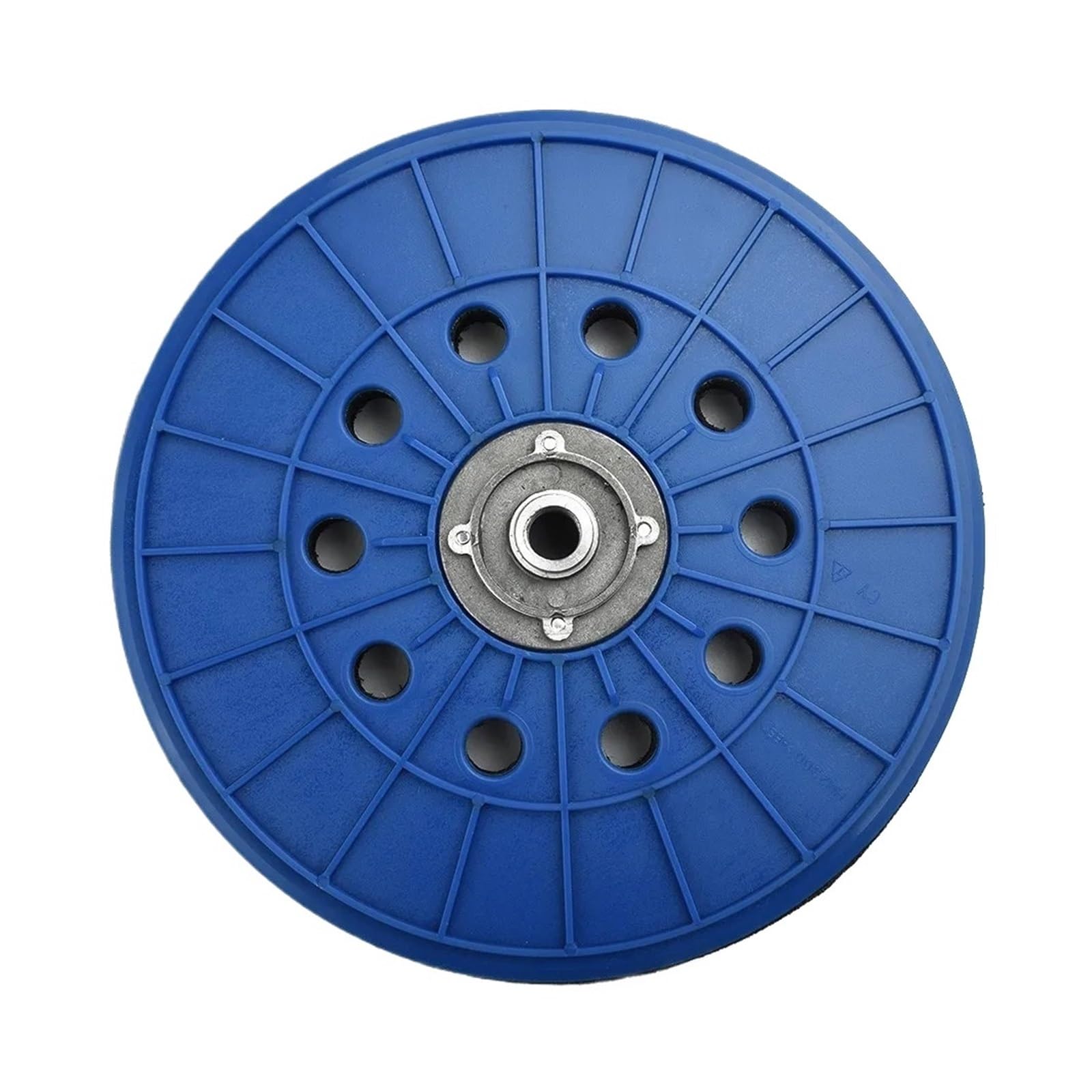 Xchiaueo One Color Drywall Sander Hook And Loop 10Hole 9Inch 210Mm Backup Pad With 14Mm Thread Wall Polishing Backing Plate Sanding