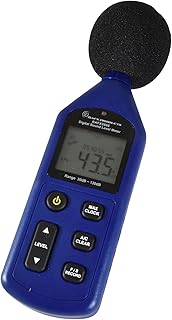 BAFX Products - Decibel Meter/Sound Pressure Level Reader (SPL) / 30-130dBA Range - 1 Year Warranty