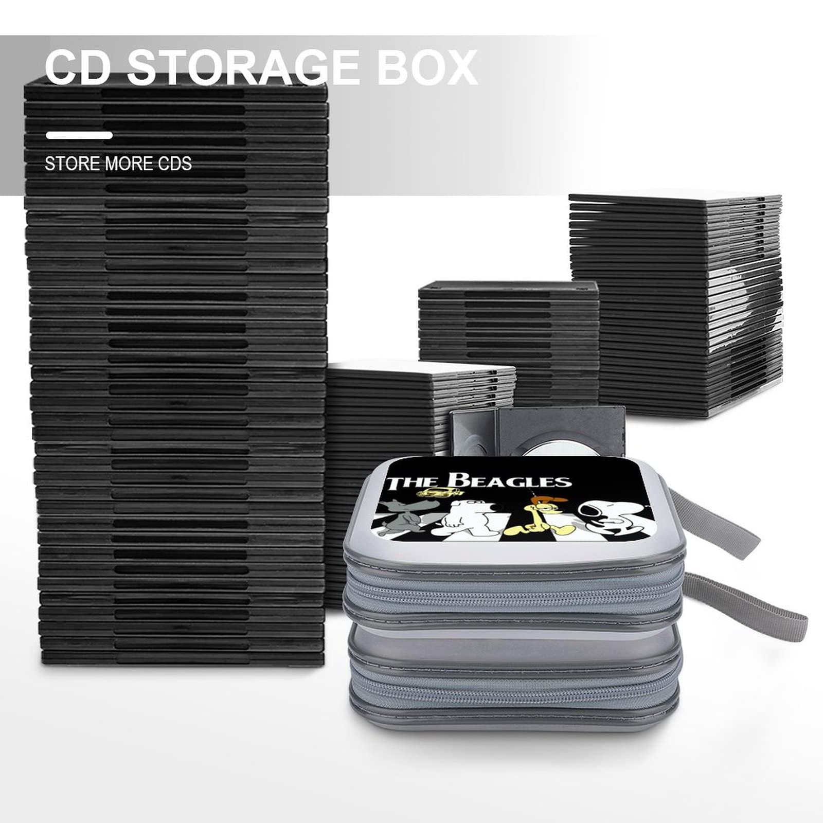 Amazon | ビートルズ スヌーピー メディアケース BD/DVD/CDケース