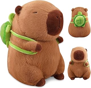Comprar Juguete de Peluche Capybara Realista, 33CM, Simulación Carpincho, Animal de Peluche de Capibara, Regalo de Cumpleaños para Niños (M1)