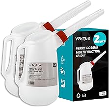 2 x Car Engine Oil Pourer | Multifunction Dispenser with Long Spout | Garage Accessory for Car Maintenance
