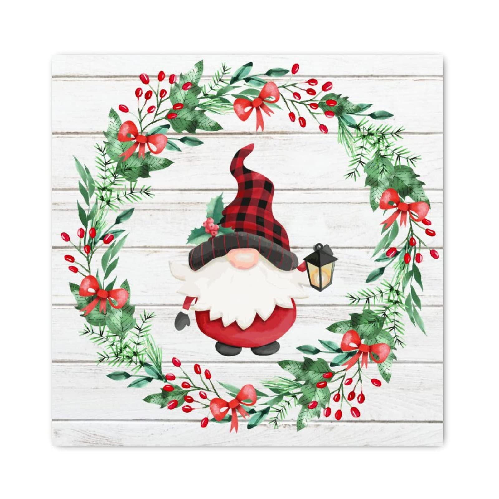 Panneau de Noël en bois, cadeau idéal pour la maison