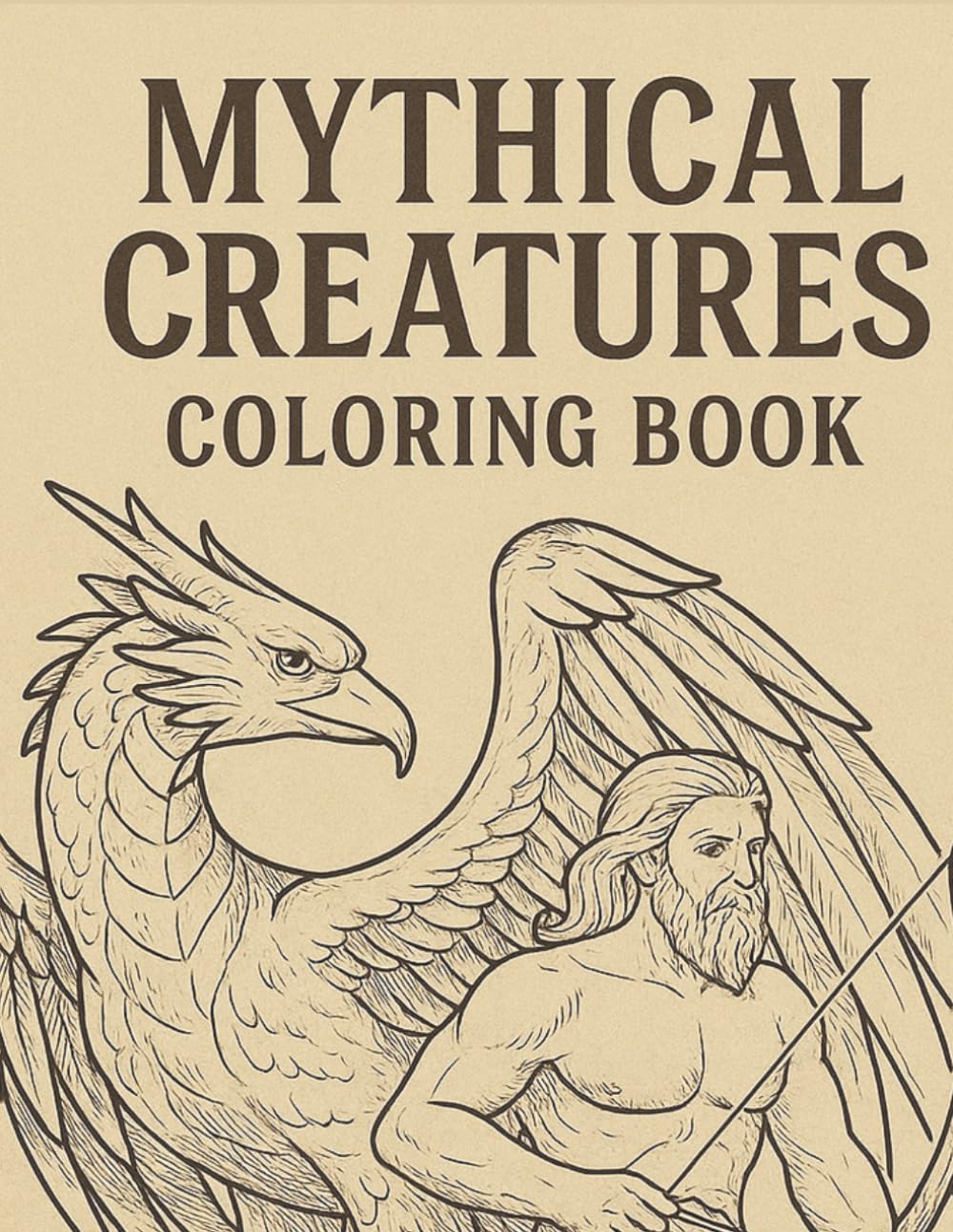 Mythical Creatures Coloring Book