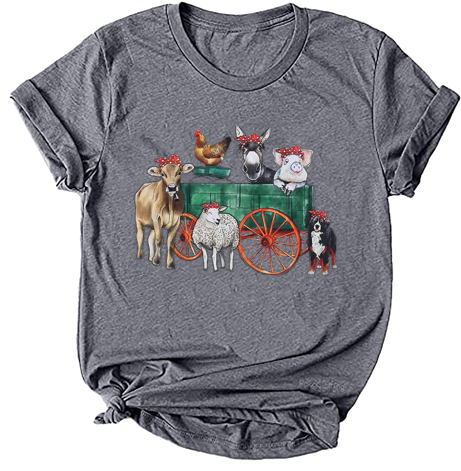 VILOVEPlus Size Pumpkin Shirt for Women Its Fall Yall Print Leopard Pumpkin T Shirt Halloween Thanksgiving Gift Tee Tops