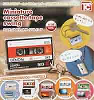 Amazon.co.jp: 1／3 ミニチュアカセットテープスイング カセット