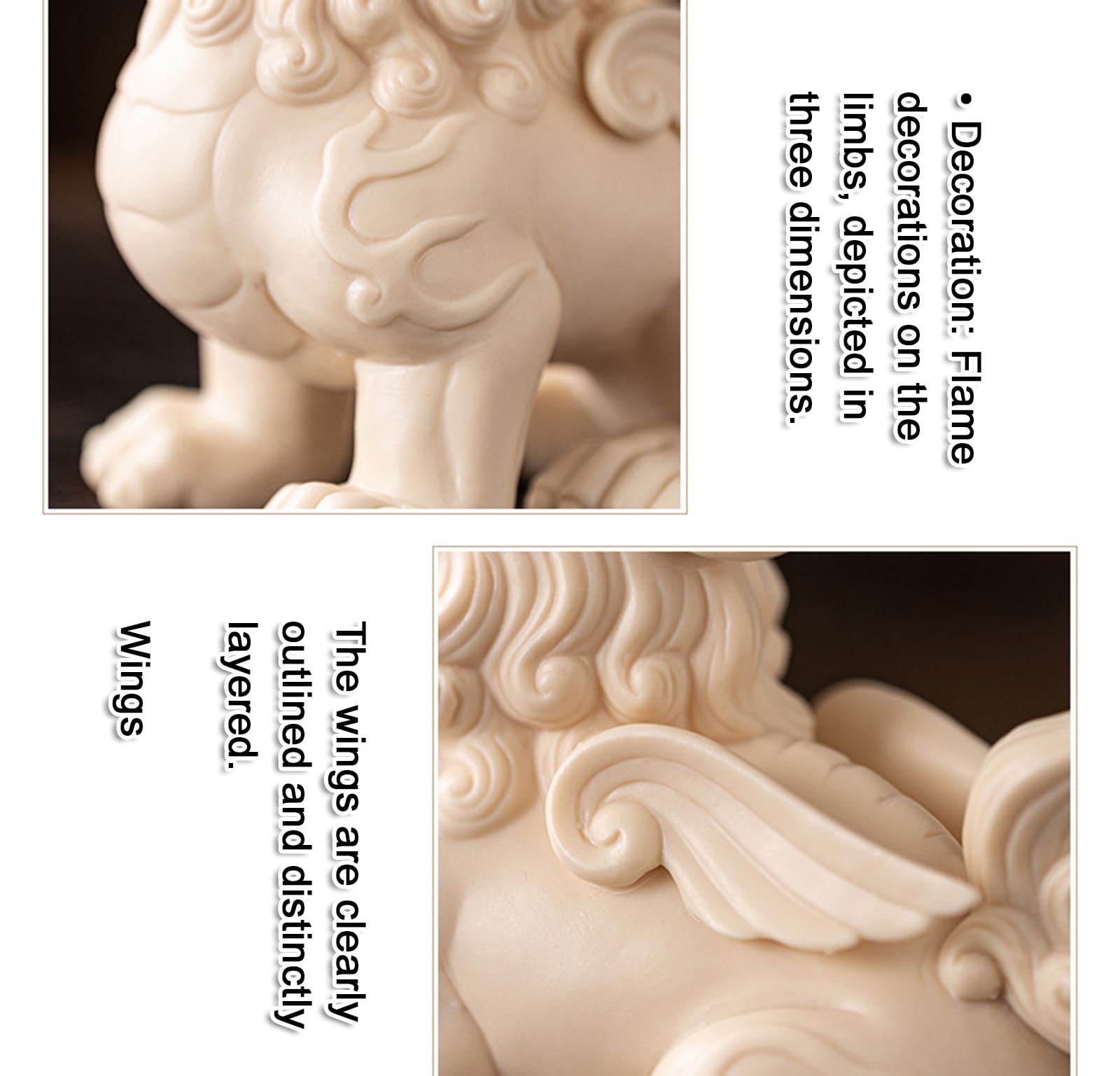 Chińskie figurki strażników bogactwa Feng Shui do salonu, biurka, wystroju domu w przedpokoju, pomyślne ozdoby na talizman dla ochrony dobrobytu,A,Male