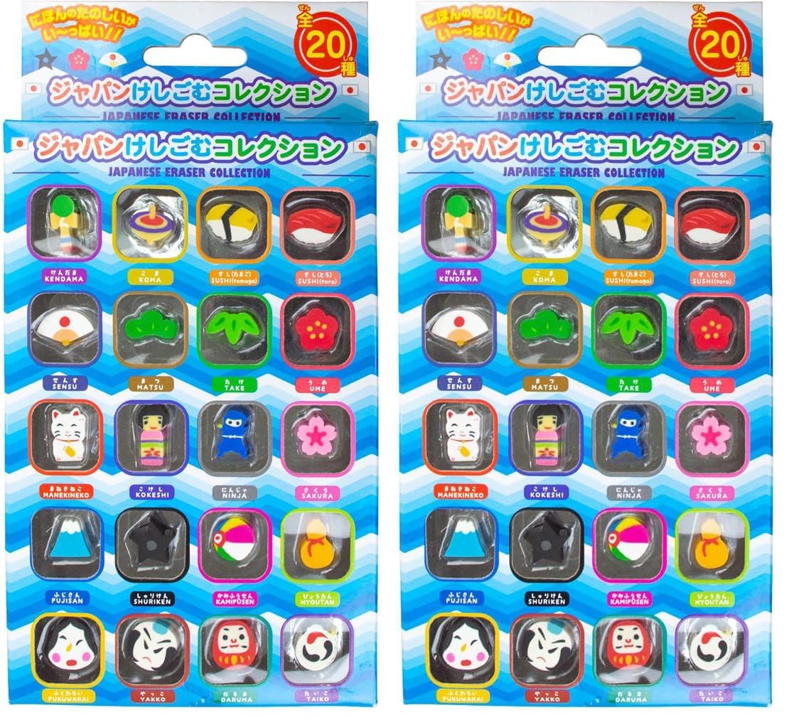 The Access Eraser Japan Set Collection, 2-Pack