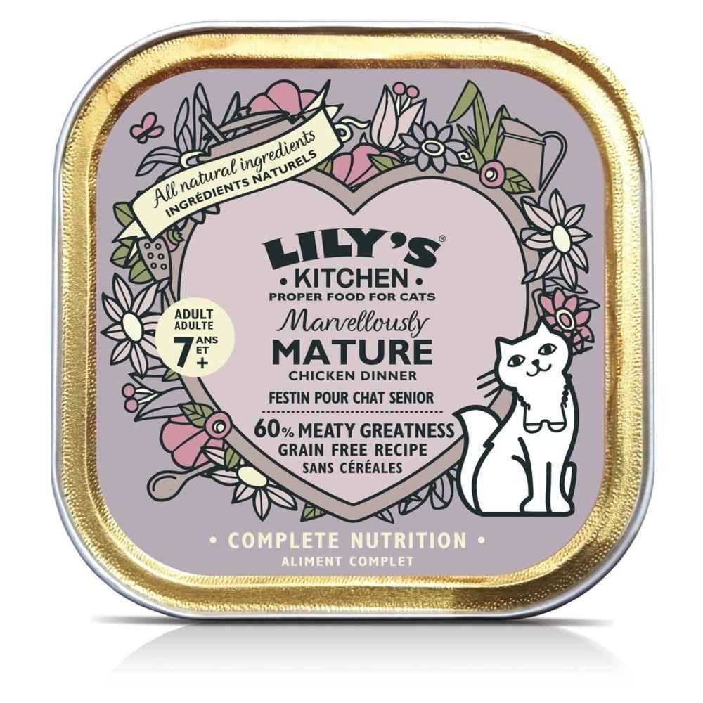 Lily's Kitchen Marvellously Mature Chicken Supper for Cats (85g)