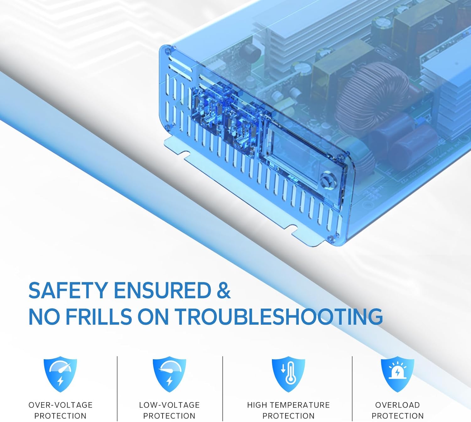 Redodo Inverter Offers Multiple Safety Features