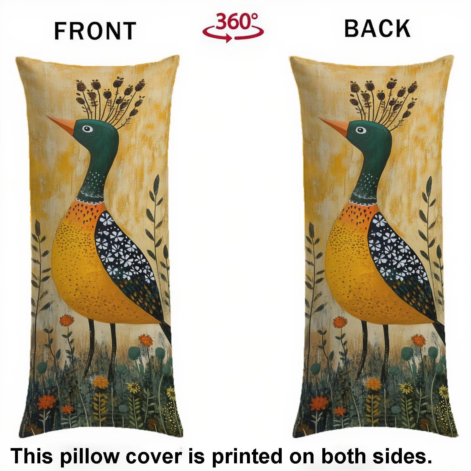 Poszewki na poduszki do łóżka 60 x 180 cm poszewki na poduszki kolor pomarańczowy poszewka na poduszkę łóżko zielona aksamitna poszewka na poduszkę na sofę, miękka oddychająca dwustronna poszewka na