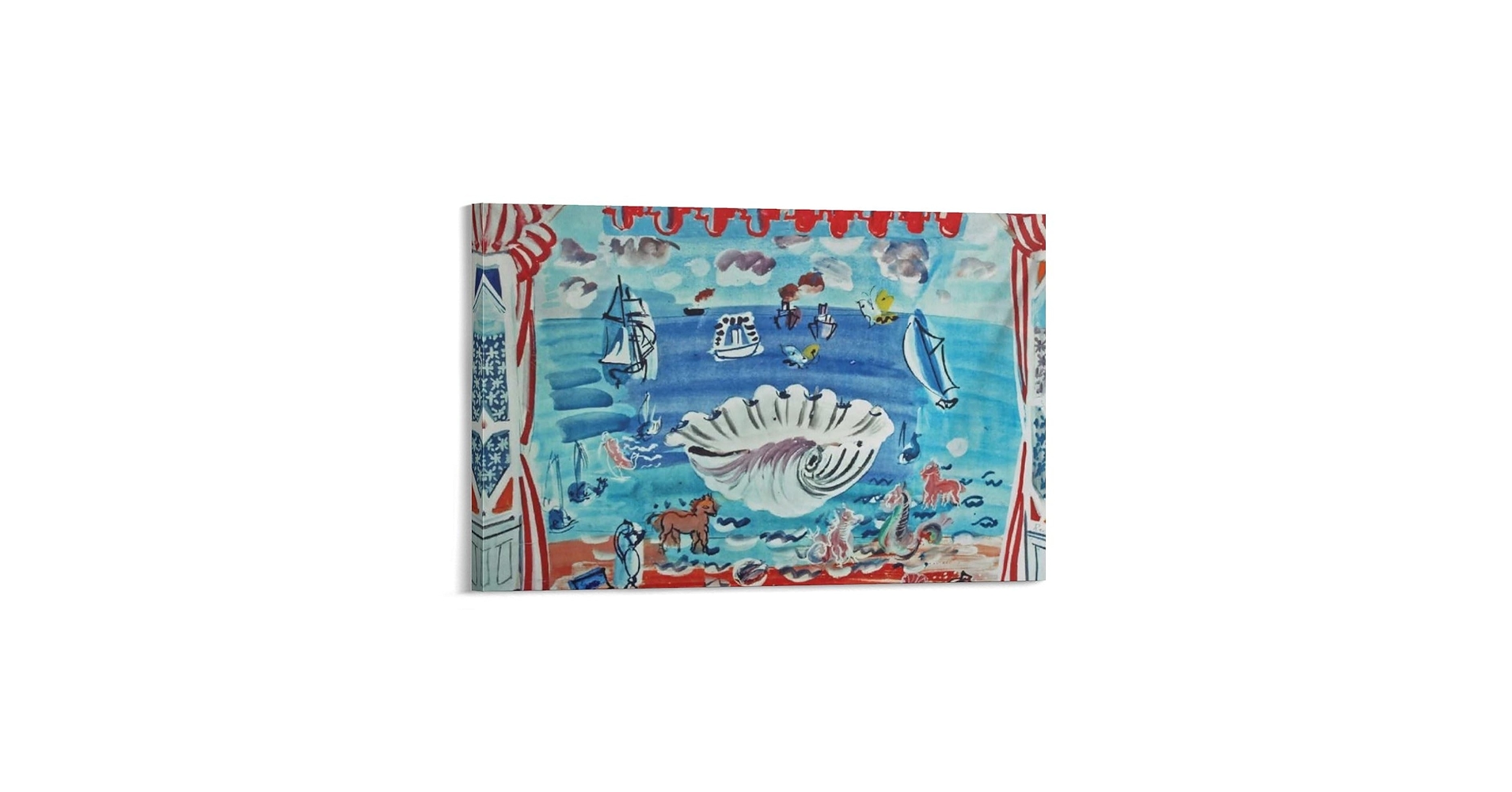 Raoul Dufy、PADDOCK A CHANTILLY、海外版超希少レゾネ Raoul Dufy、PADDOCK A CHANTILLY、海外版超希少レゾネ
