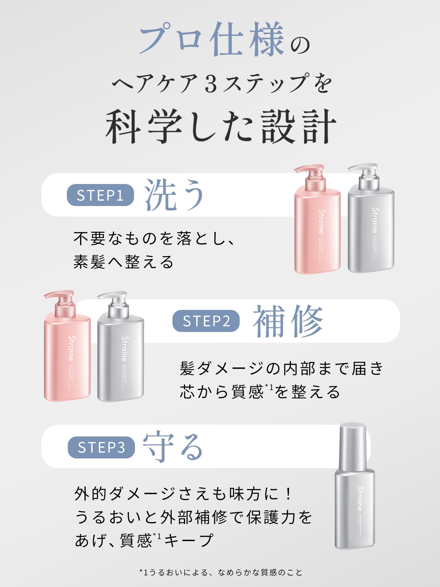 Amazon | Straine ストレイン BASIC ストレート シャンプー