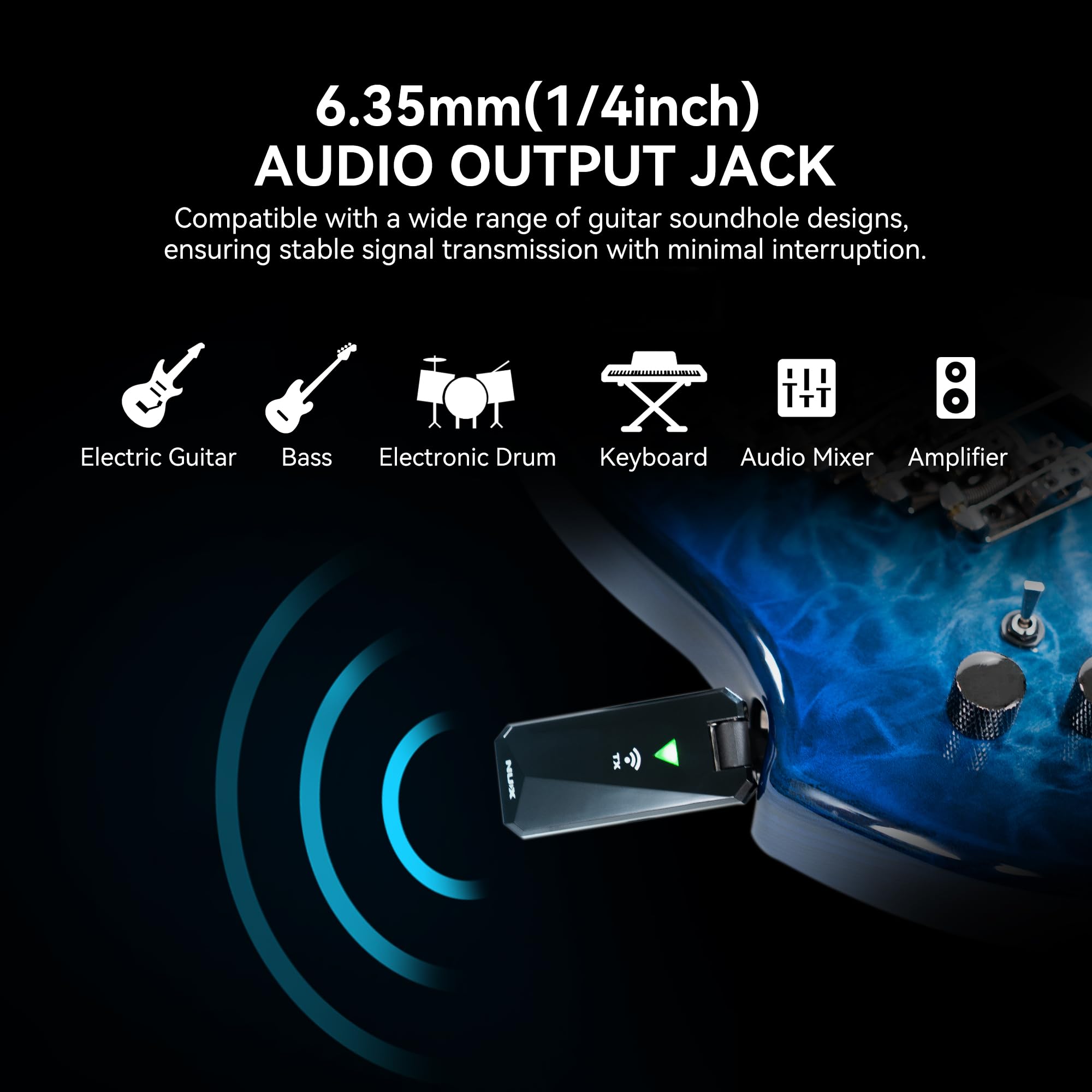 Amazon | NUX ニューエックス B-5RC Wireless System ギター用