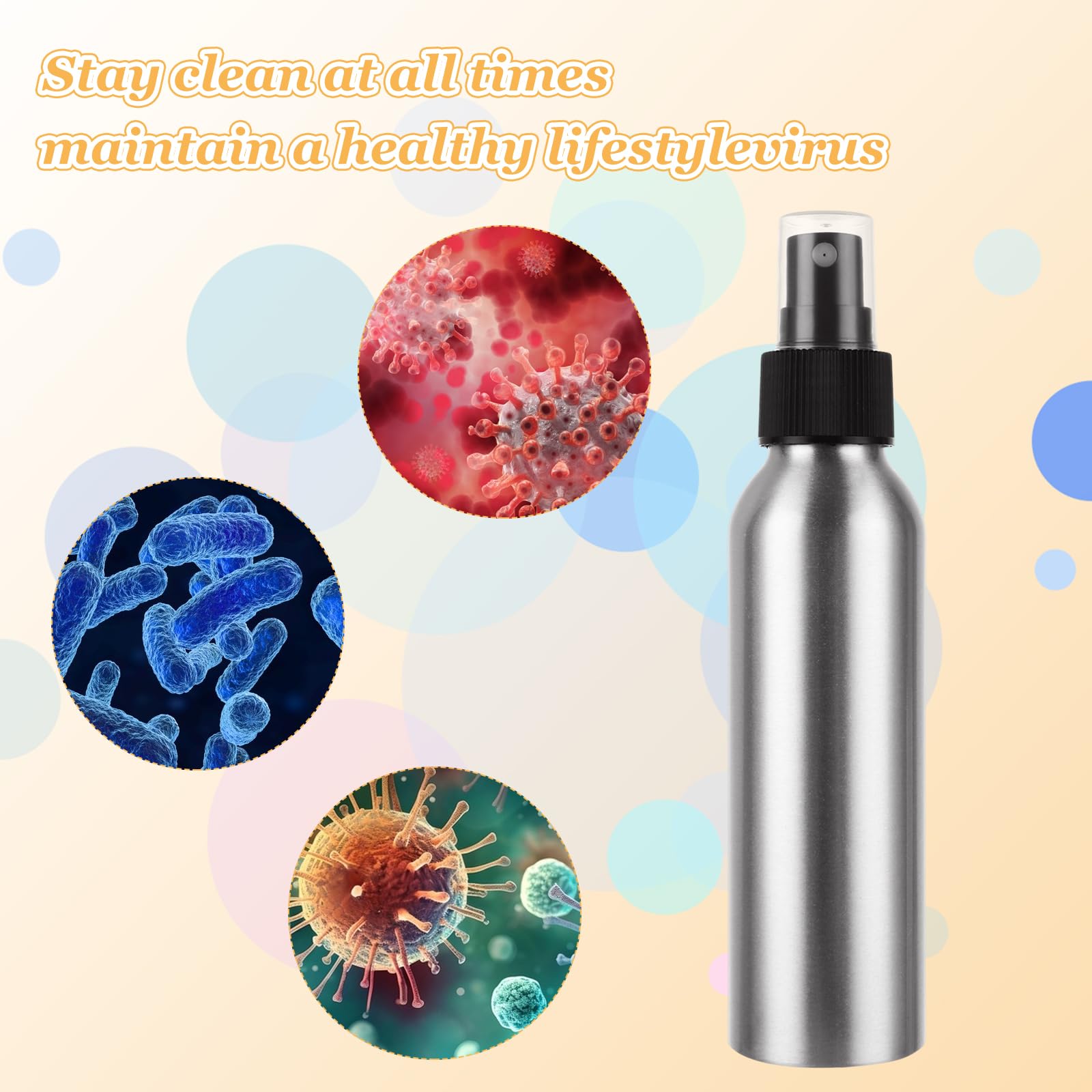 APACALI 24 flaconi spray in alluminio da 113,4 g, mini spruzzatore spray in metallo, bottiglie spray vuote, bottiglie riutilizzabili piccole bottiglie spray per viaggi, profumi cosmetici, toner, spray