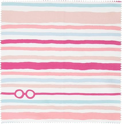 Amazon Co Jp シエル クリーニングクロス Cc 028 ランダムボーダー ピンク 文房具 オフィス用品