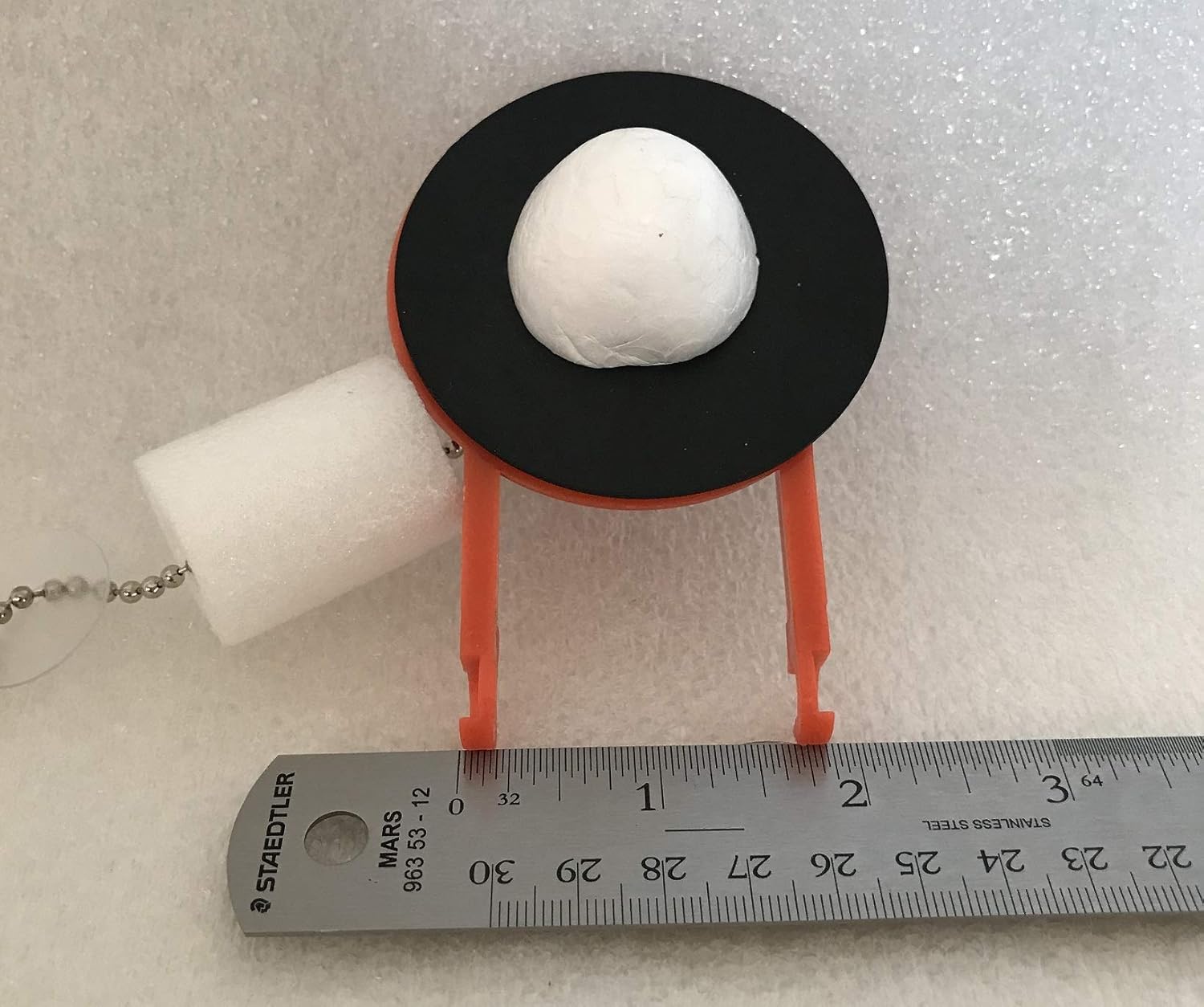 Flapper Valve with Styrofoam Buoy, 2.5 Inch, Will keep the Flapper Up