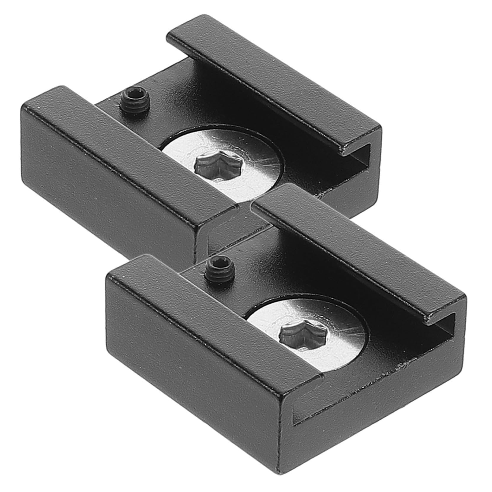 BRIGHTFUFU 2 Sets SLR Camera Accessories Universal Hot Shoe Adapter Hot Shoe to Tripod Adapter Camera Hot Shoe Attachment Hot Shoe Mounting Bracket DSLR Accessory Mount Black Aluminum Alloy