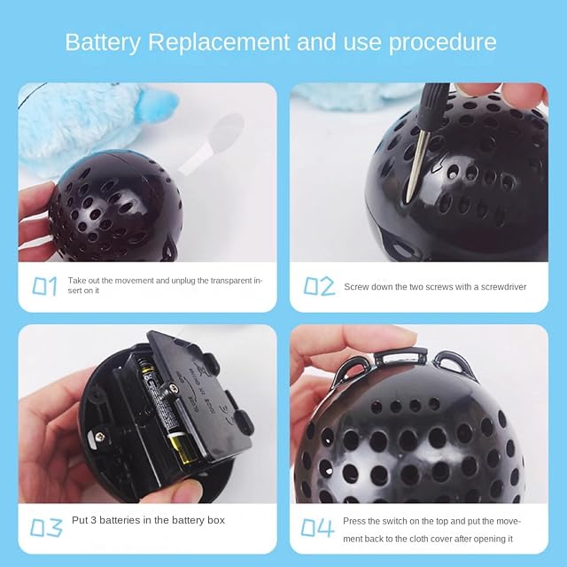 Foto 7 de 7 de Juguetes para perros, pelotas saltarinas eléctricas, juguetes de peluche para perros que vibran y hacen ruido