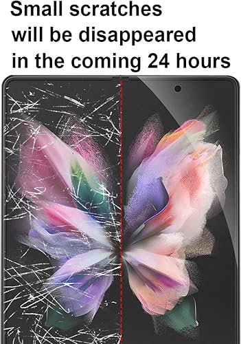 Miniatura 5 de (2 juegos de 8 piezas) Protector de pantalla diseñado para Samsung Galaxy Z Fold 4, 2 protectores de pantalla frontal mate y 2 protectores de