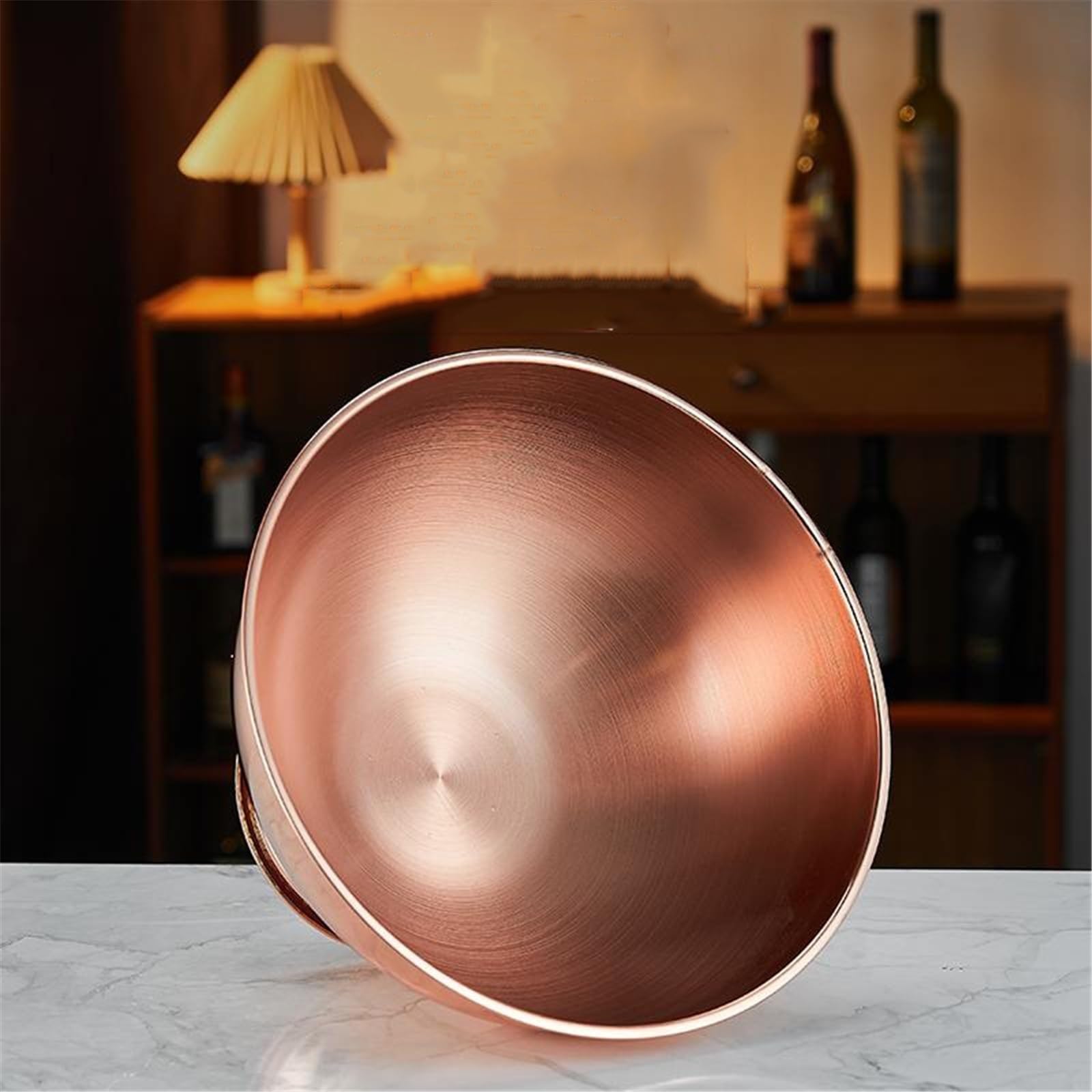 Portabilidad Tina grande for bebidas con cubo de hielo acero inoxidable | For botellas de vino, champán o cerveza.(Silver)