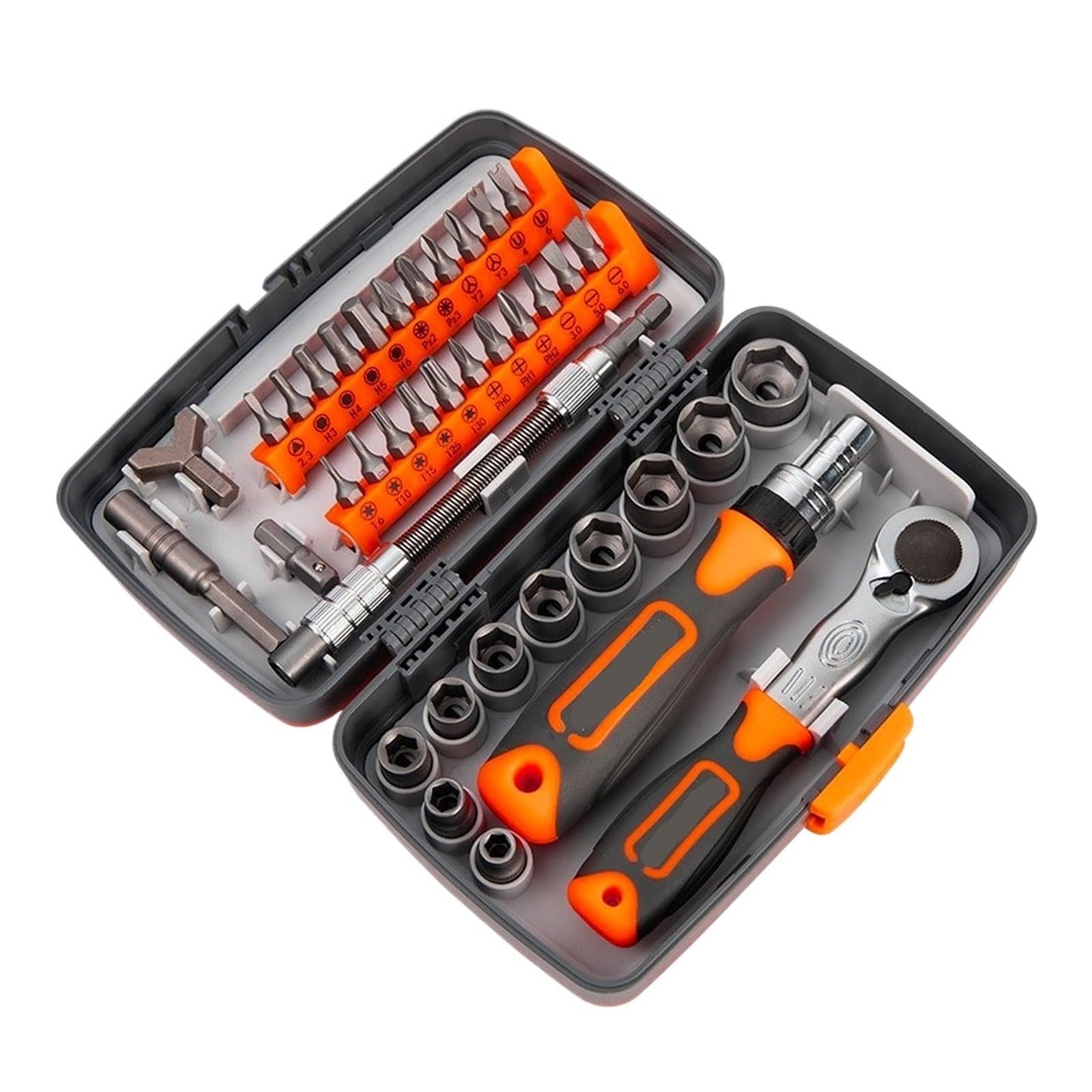 Labor Saving Ratchet Screwdriver Kit Magnetic Torx Bits for Household Hardware Repair